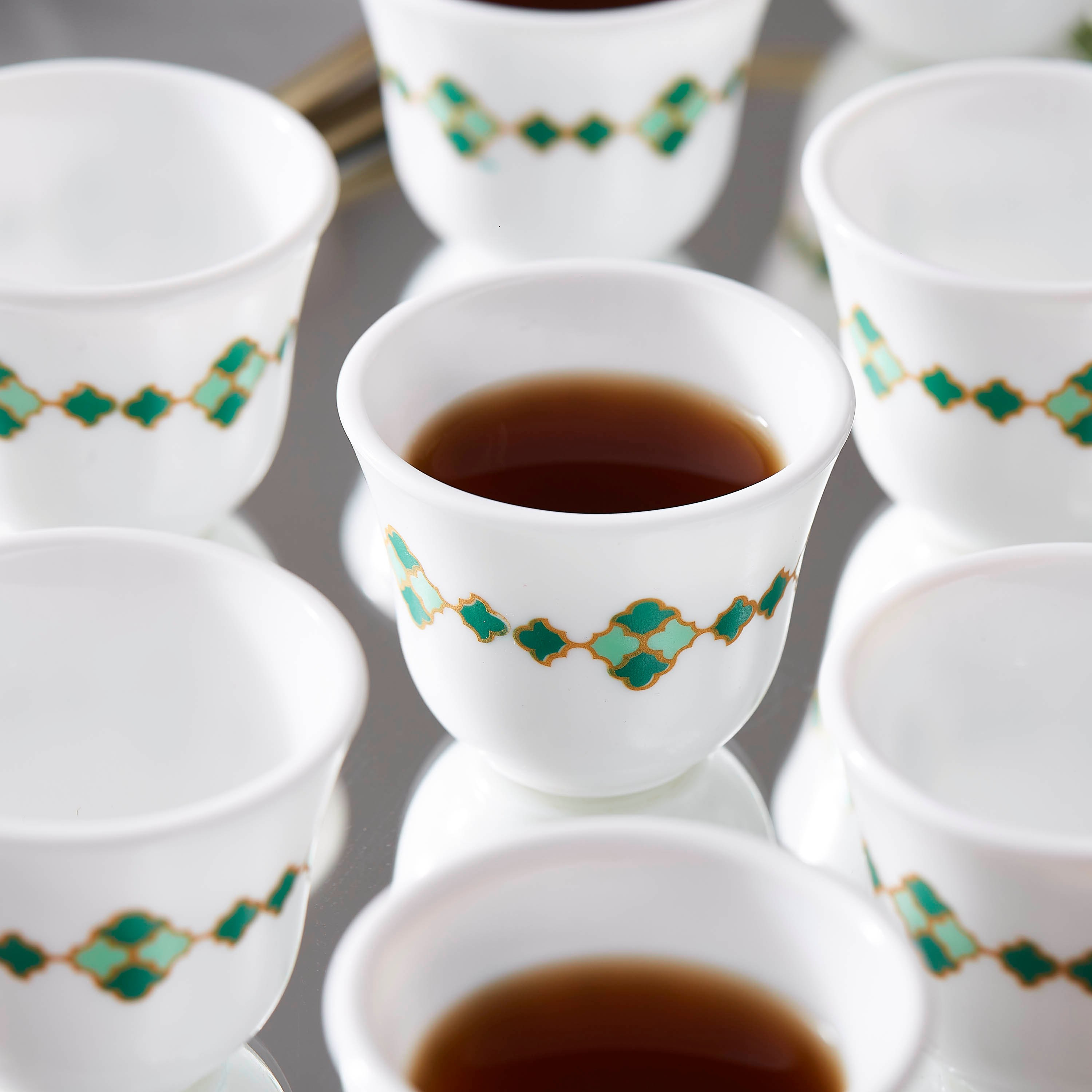 طقم فناجين قهوة 12 قطعة من لينا - 60 مل-hbxhomeware-hbxkitchen-image-2