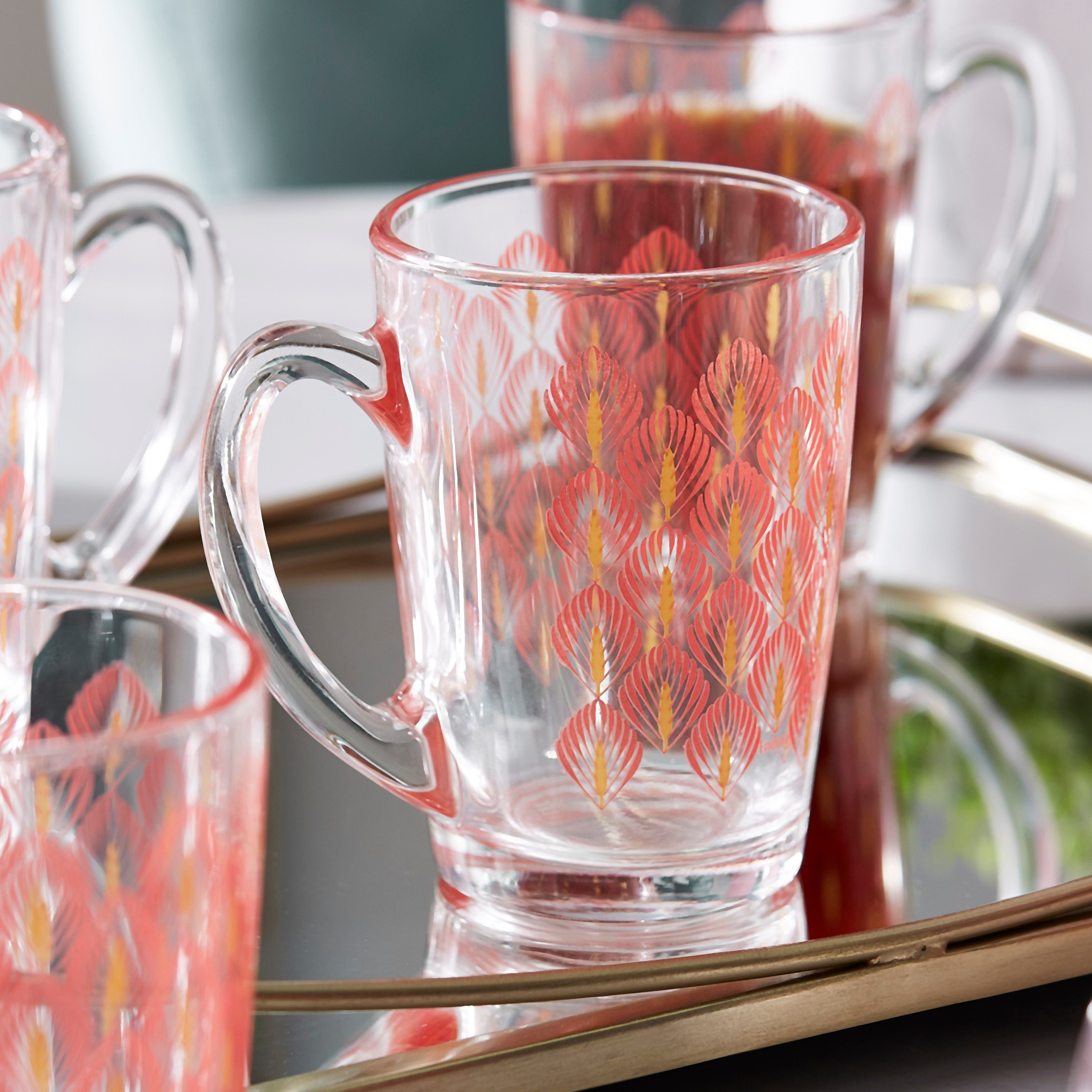 طقم مجات 6 قطع من مورنينج روبي - 320 مل-hbxhomeware-diningandtabletop-coffeeandteasets-image-2