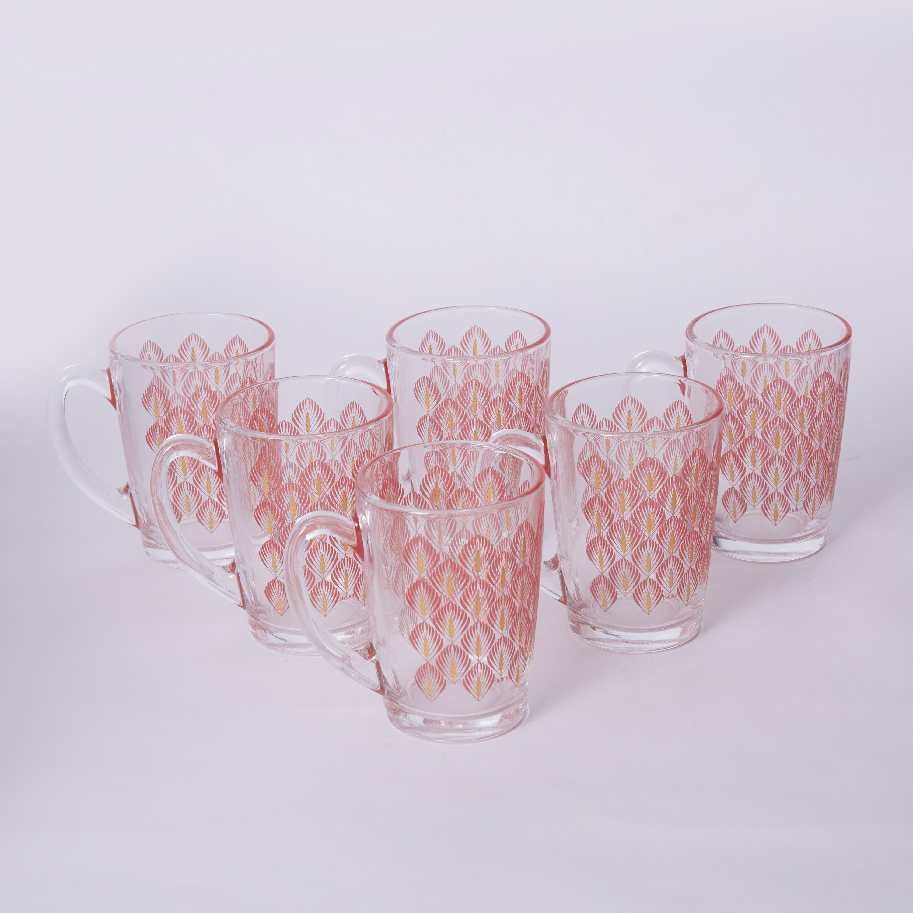 طقم مجات 6 قطع من مورنينج روبي - 320 مل-hbxhomeware-diningandtabletop-coffeeandteasets-image-5