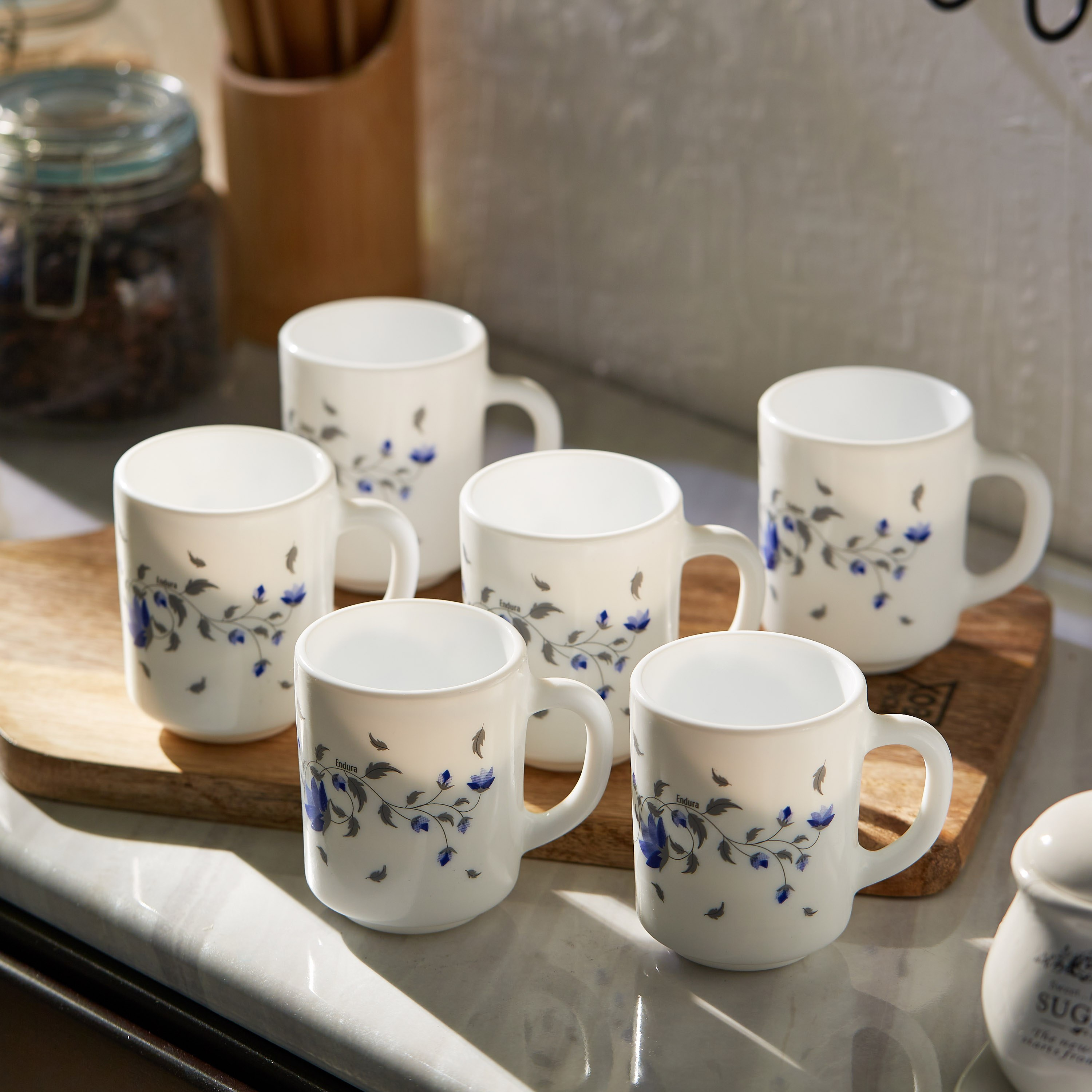 طقم مجّات سادة 6 قطع من هيلينا - 250 مل-hbxhomeware-hbxkitchen-image-1