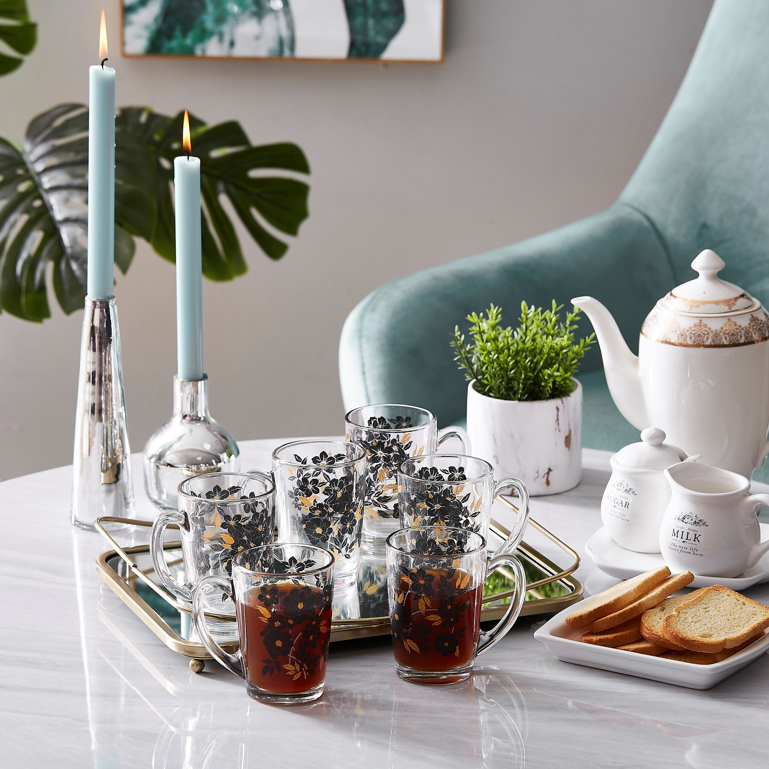 طقم مجّات 6 قطع من مورن ميرنا - 320 مل-hbxhomeware-diningandtabletop-coffeeandteasets-image-1