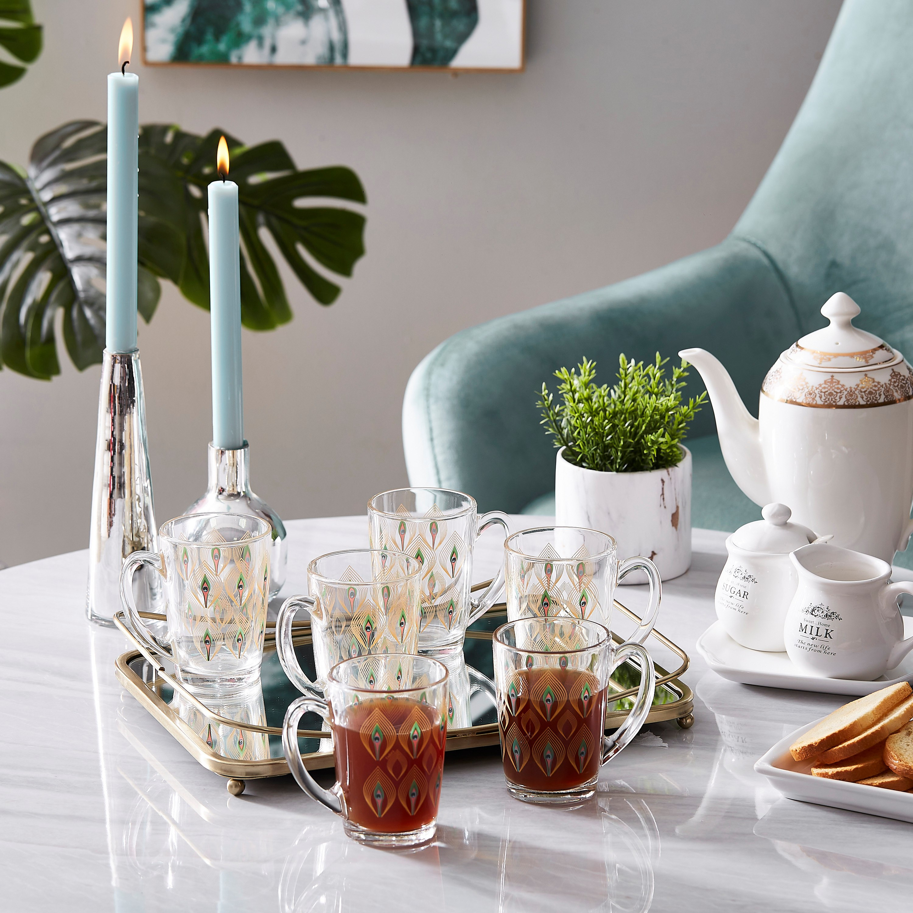 طقم أكواب من 6 قطع من مورنينج بيكوك - 320 مل-hbxhomeware-hbxkitchen-image-4