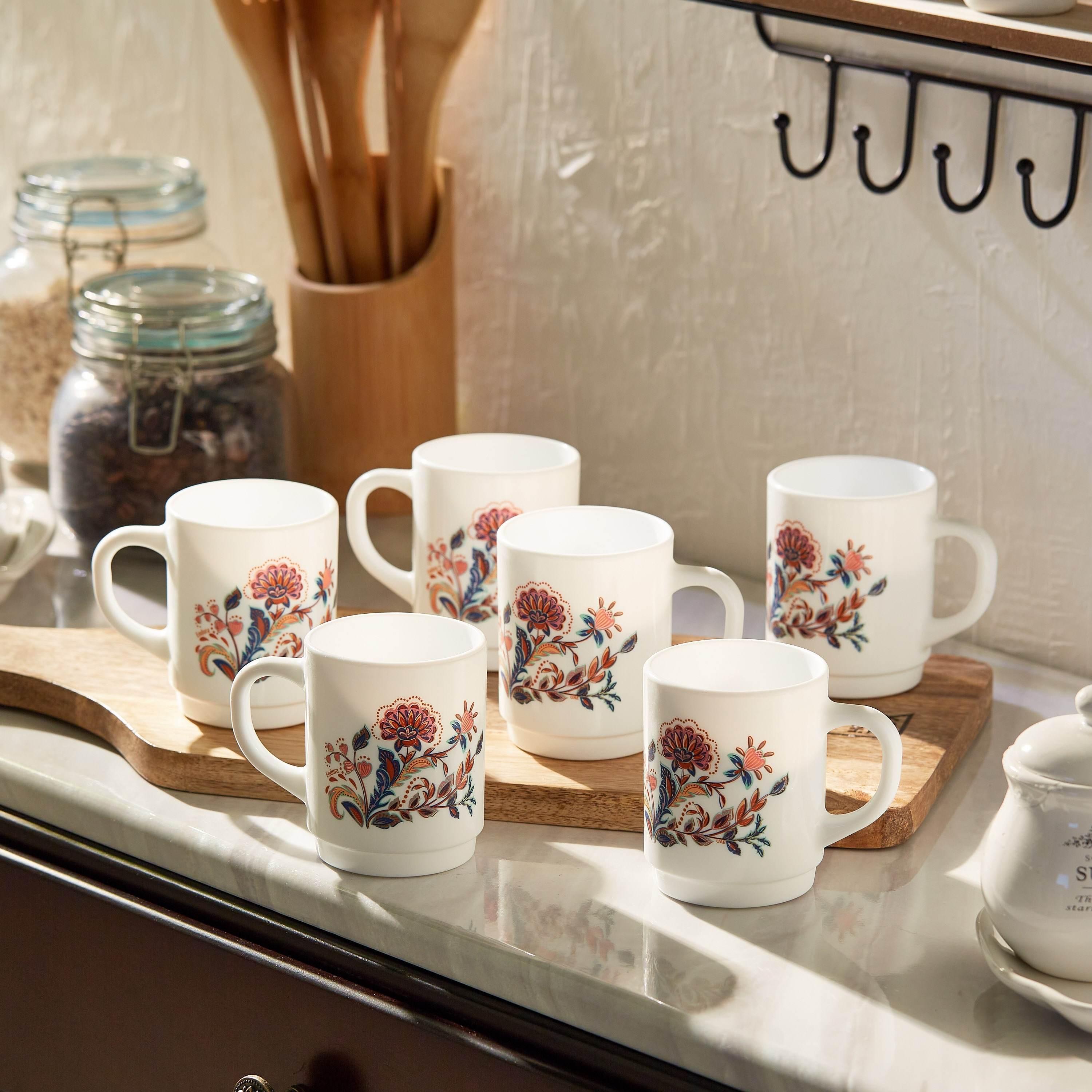 طقم أكواب مكون من 6 قطع من إمب أليسا- 250 مل-hbxhomeware-diningandtabletop-coffeeandteasets-image-1