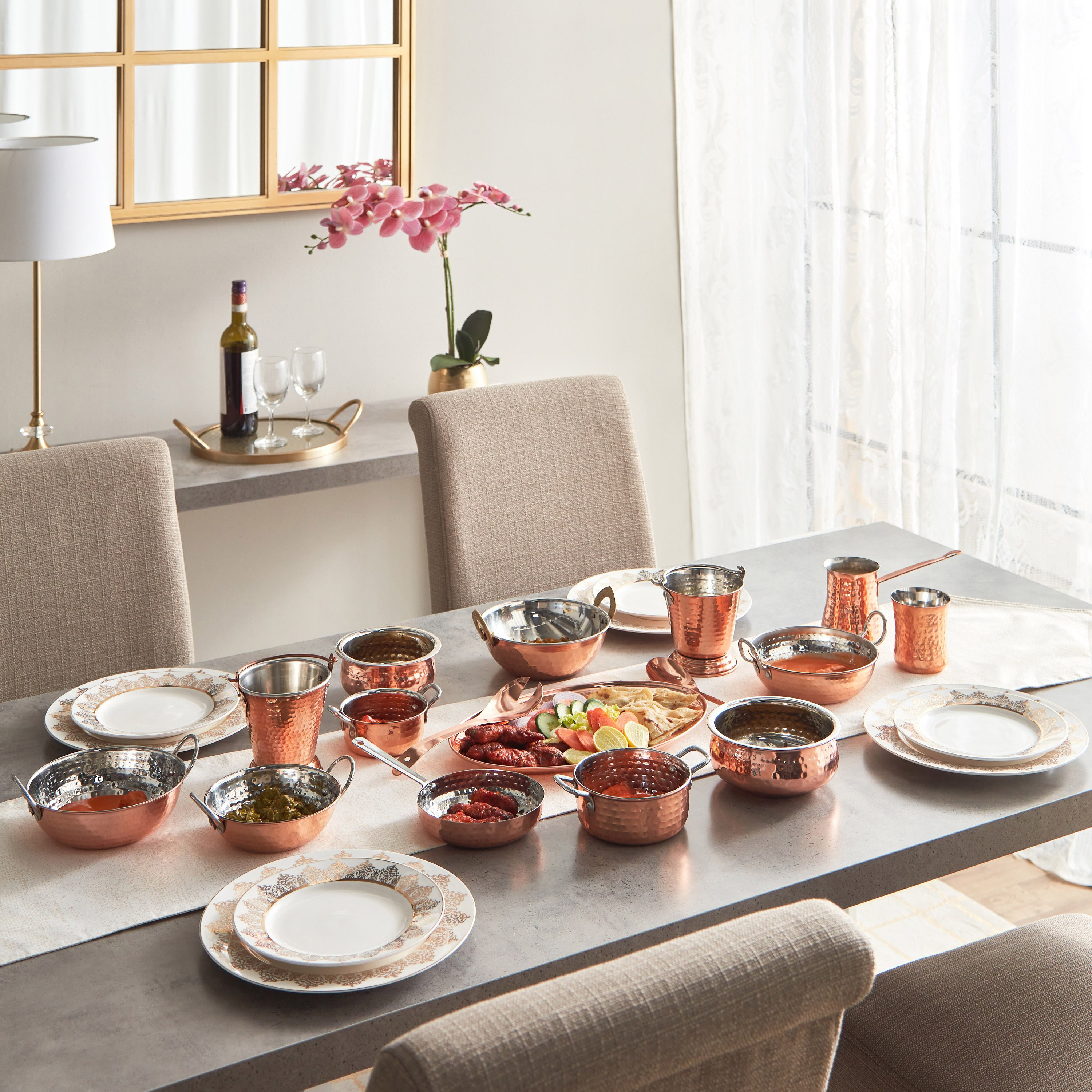 كوب بتشطيب نحاس من فيونا - 8x9 سم-hbxdecorandfurnishings-tabletop-serveware-image-4