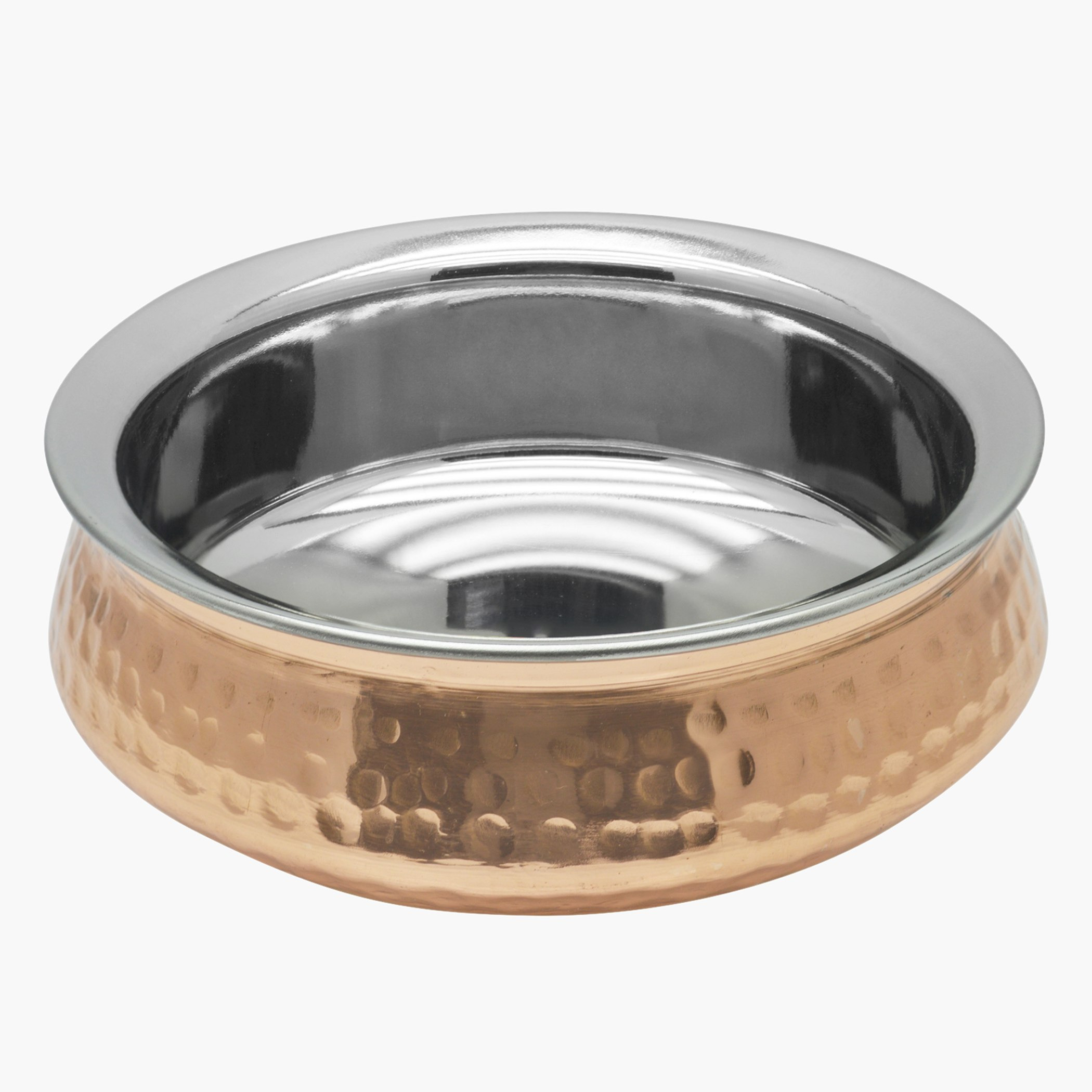 وعاء هاندي نحاسي من فيونا - 17x6 سم-hbxdecorandfurnishings-tabletop-serveware-image-1