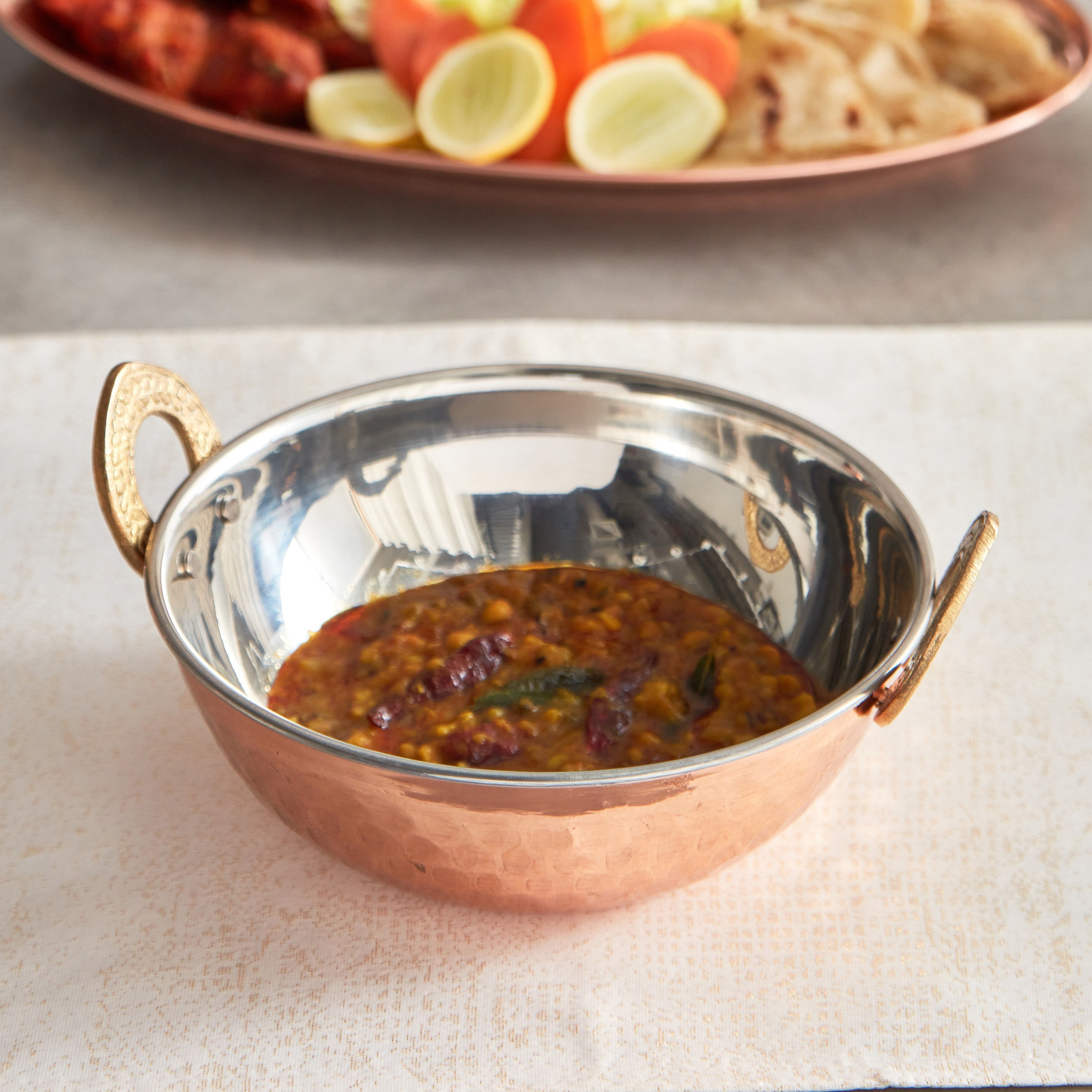 وعاء كاداي نحاس من فيونا - 17.5x5 سم-hbxdecorandfurnishings-tabletop-serveware-image-1