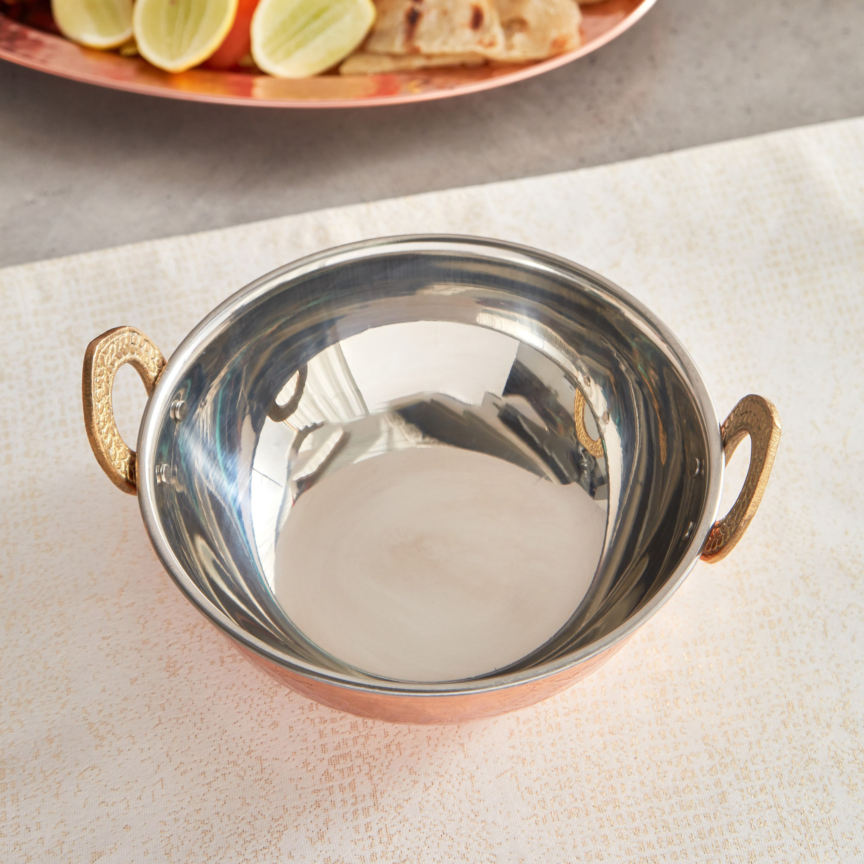 وعاء كاداي نحاس من فيونا - 17.5x5 سم-hbxdecorandfurnishings-tabletop-serveware-image-2