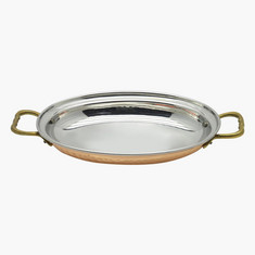 Fiona Copper Oval Dish - 24x14 cms
