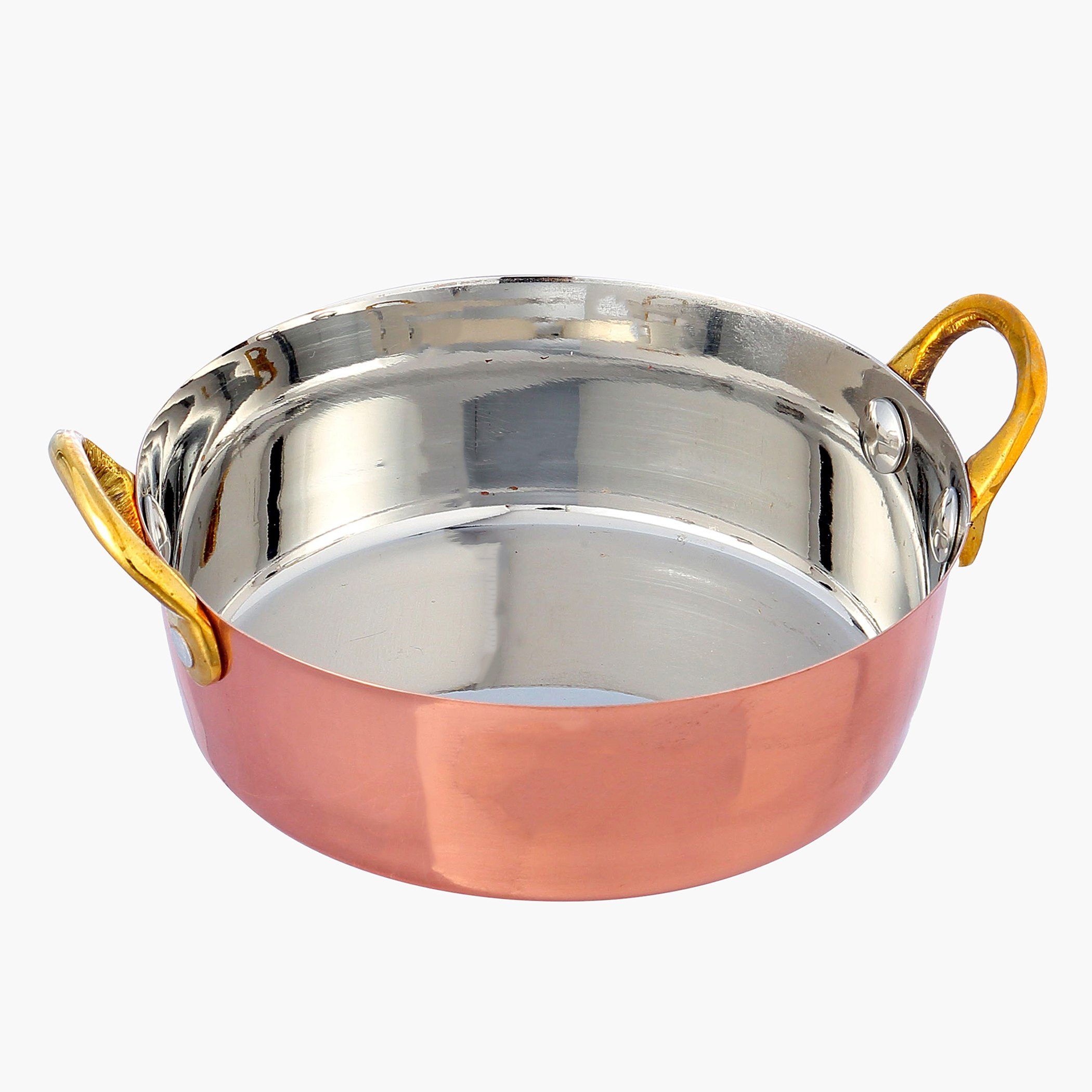 صحن تقديم بتشطيب نحاس من فيونا - 10 سم-hbxdecorandfurnishings-tabletop-serveware-image-2