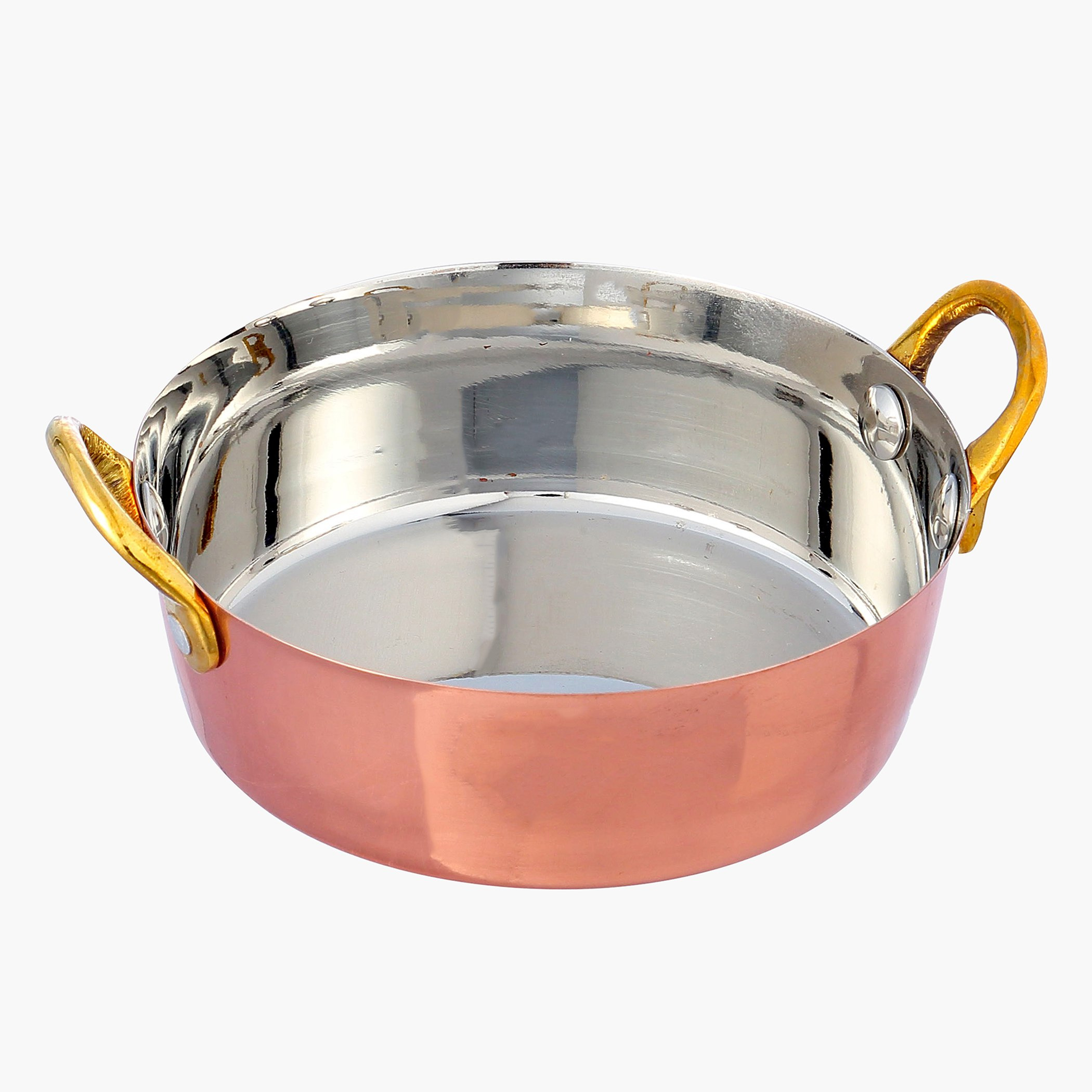 صحن تقديم بتشطيب نحاس من فيونا - 12 سم-hbxdecorandfurnishings-tabletop-serveware-image-2