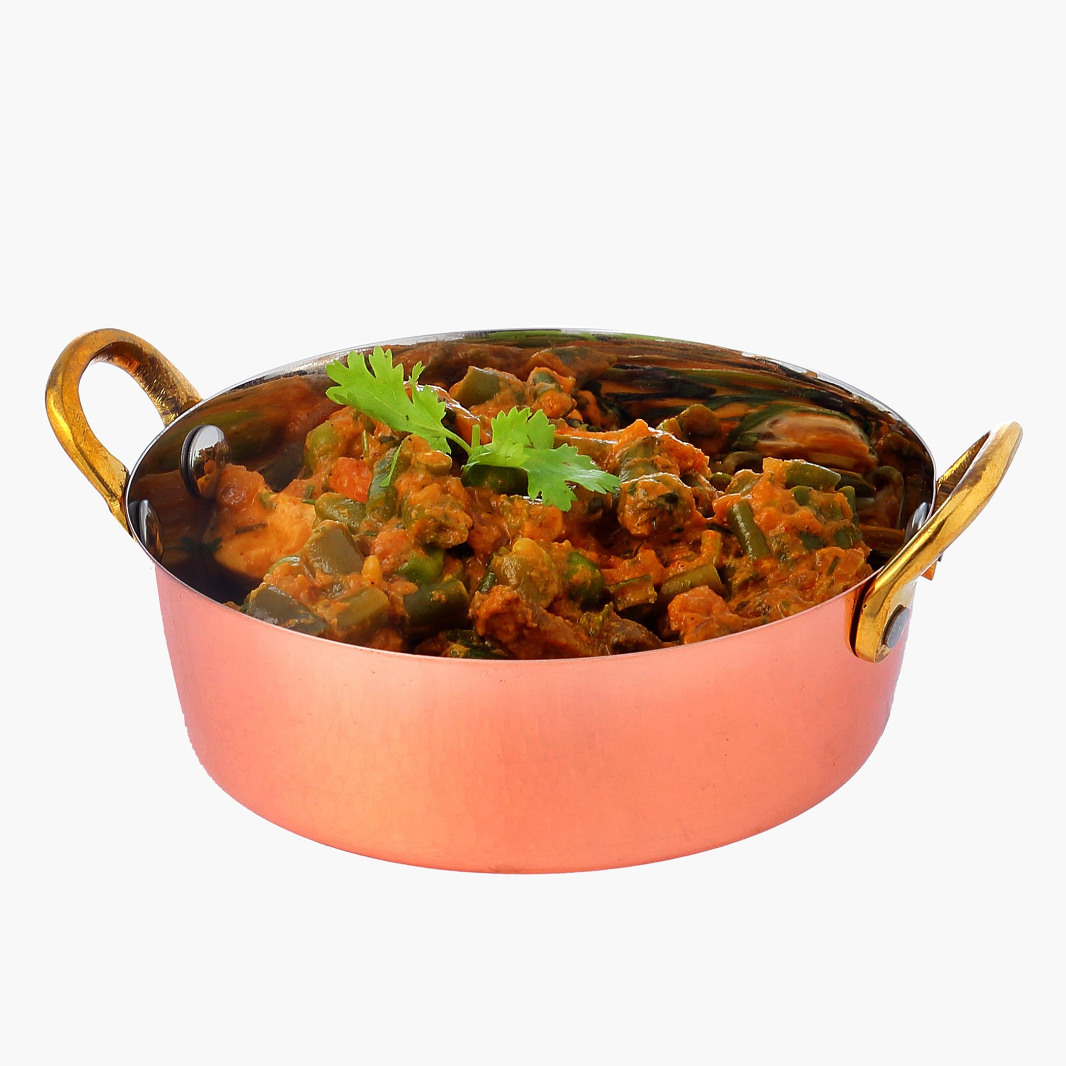 طبق تقديم نحاسي من فيونا - 15 سم-hbxdecorandfurnishings-tabletop-serveware-image-1