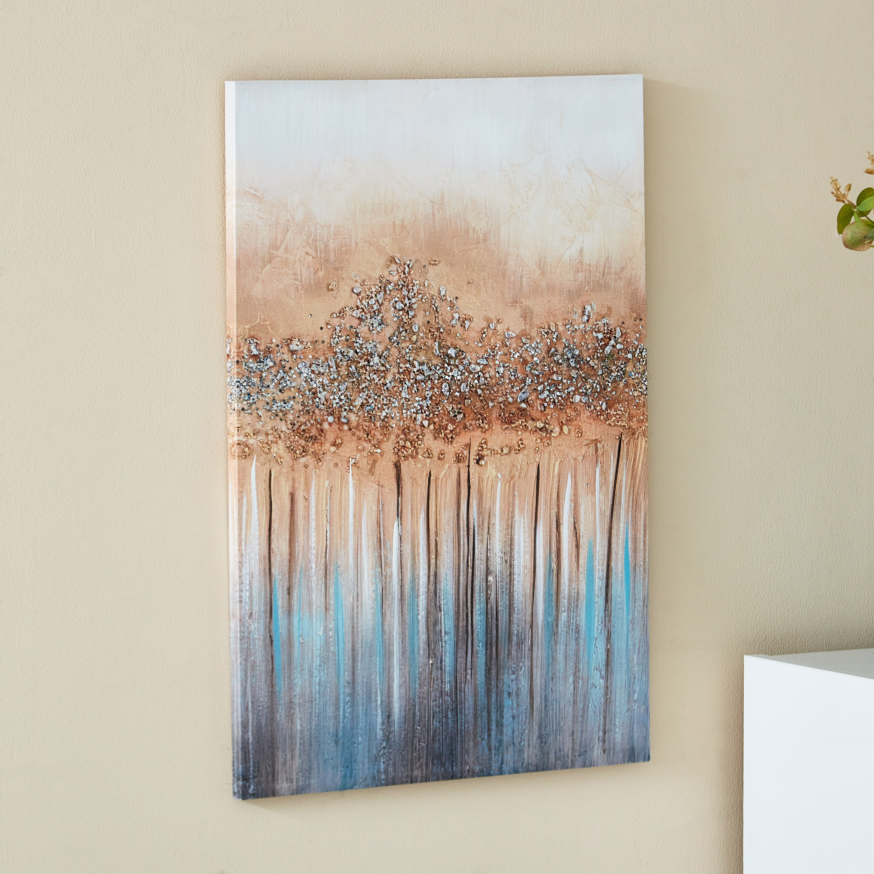 لوحة كانفاس مؤطرة مرسومة بطبعات تجريديّة من جايد - 40x2x60 سم-PROMO_HB_AE_B1G1_250925-image-2