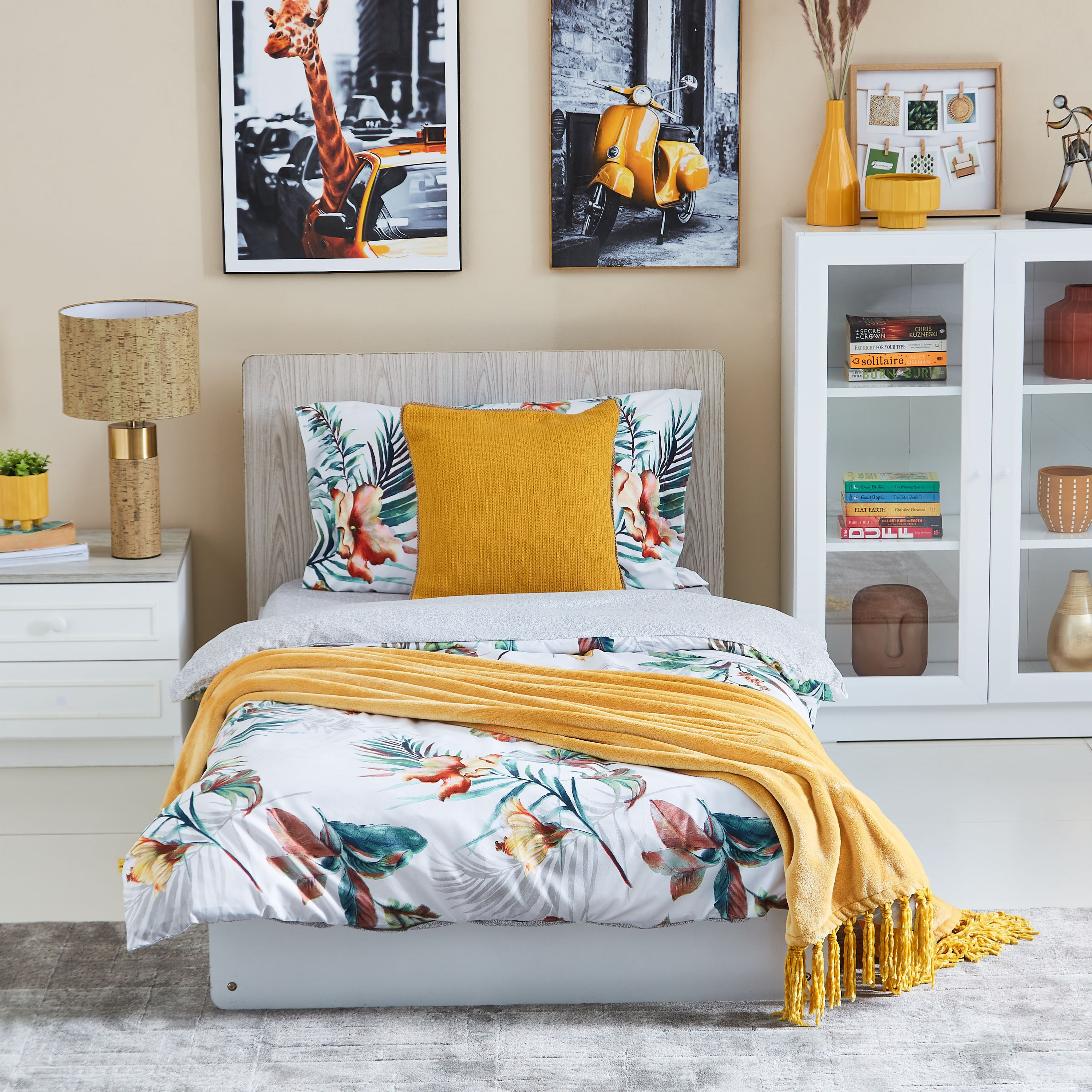 Tulip 3-Piece Printed Microfibre Single Duvet Cover Set - 135x200 cm-PROMO_HB_AE_B1G1_250925-image-8