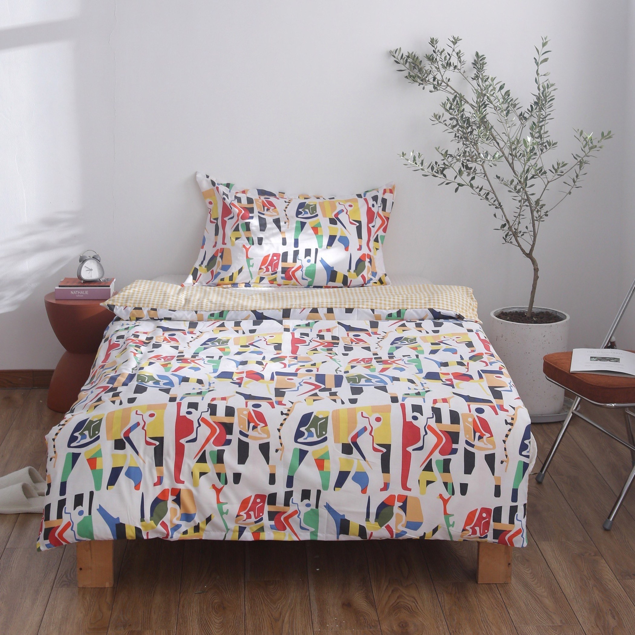 طقم غطاء لحاف فردي مايكروفايبر بطبعات 3 قطع-hbxhomeware-hbxkidsandyouth-image-2