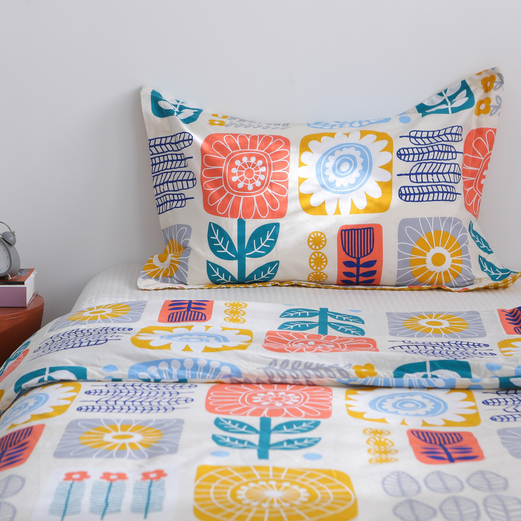Nolan 2-Piece Printed Cotton Single Comforter Set - 135x220 cm-hbxhomeware-hbxkidsandyouth-image-3