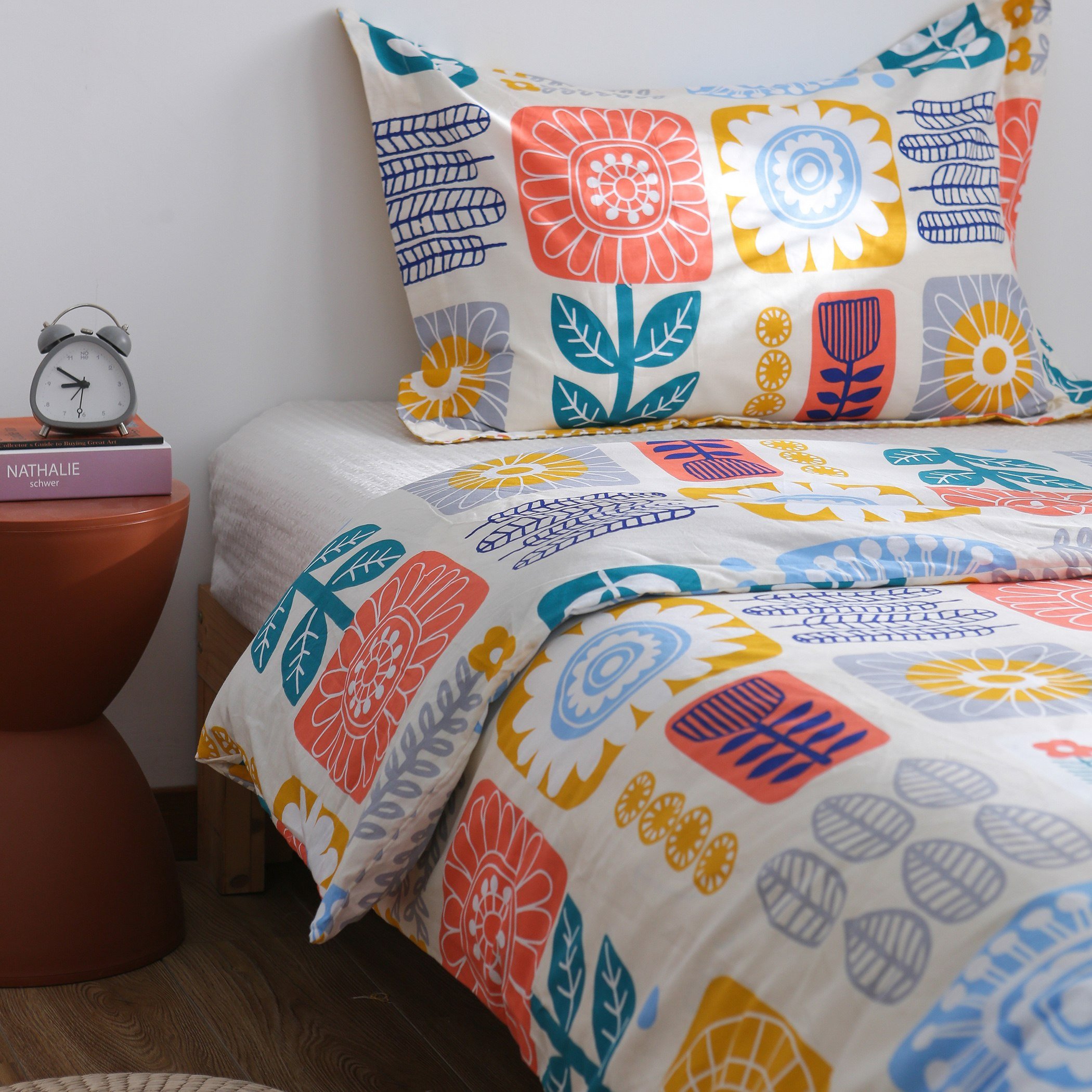Nolan 2-Piece Printed Cotton Single Comforter Set - 135x220 cm-hbxhomeware-hbxkidsandyouth-image-4