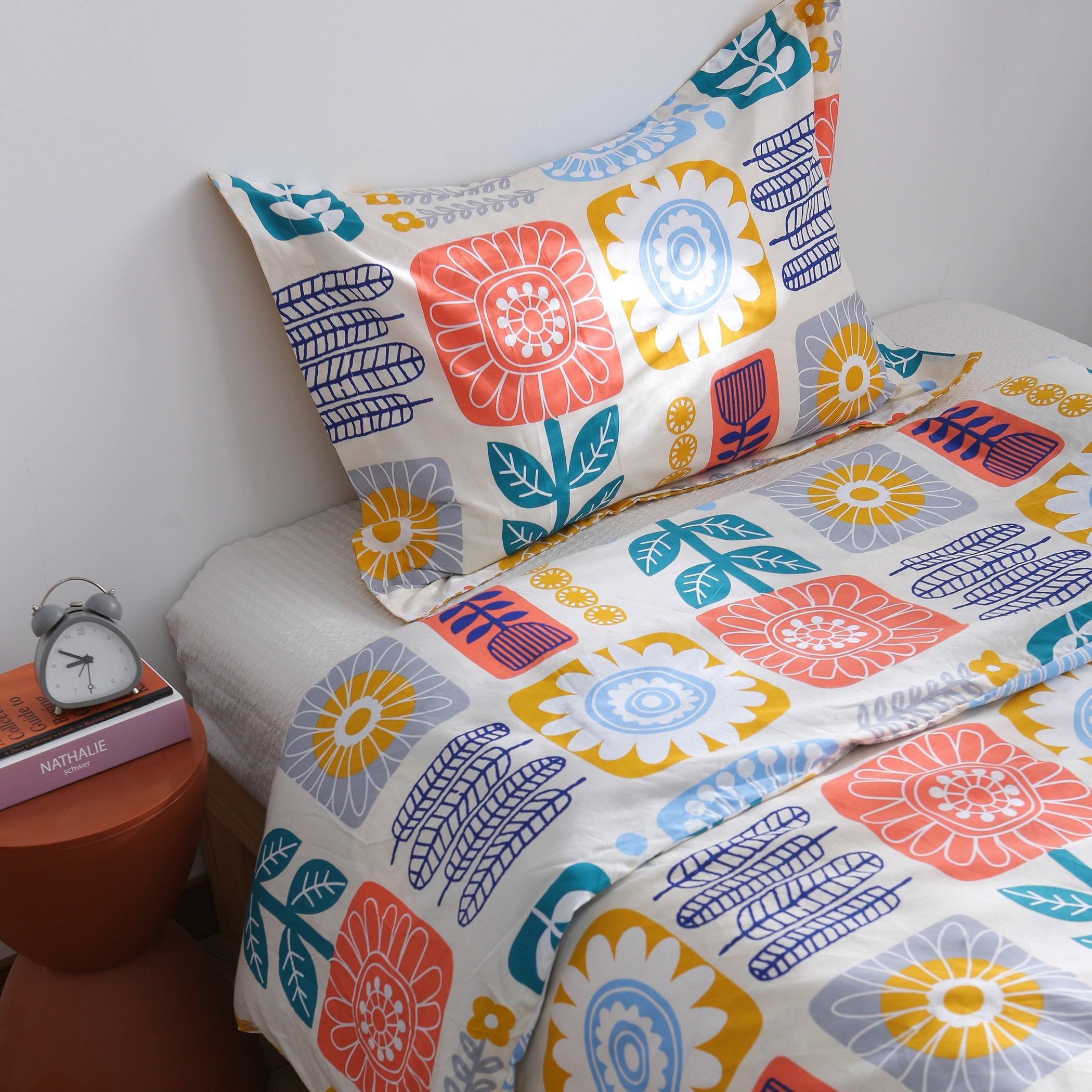 Nolan 2-Piece Printed Cotton Single Comforter Set - 135x220 cm-hbxhomeware-hbxkidsandyouth-image-5