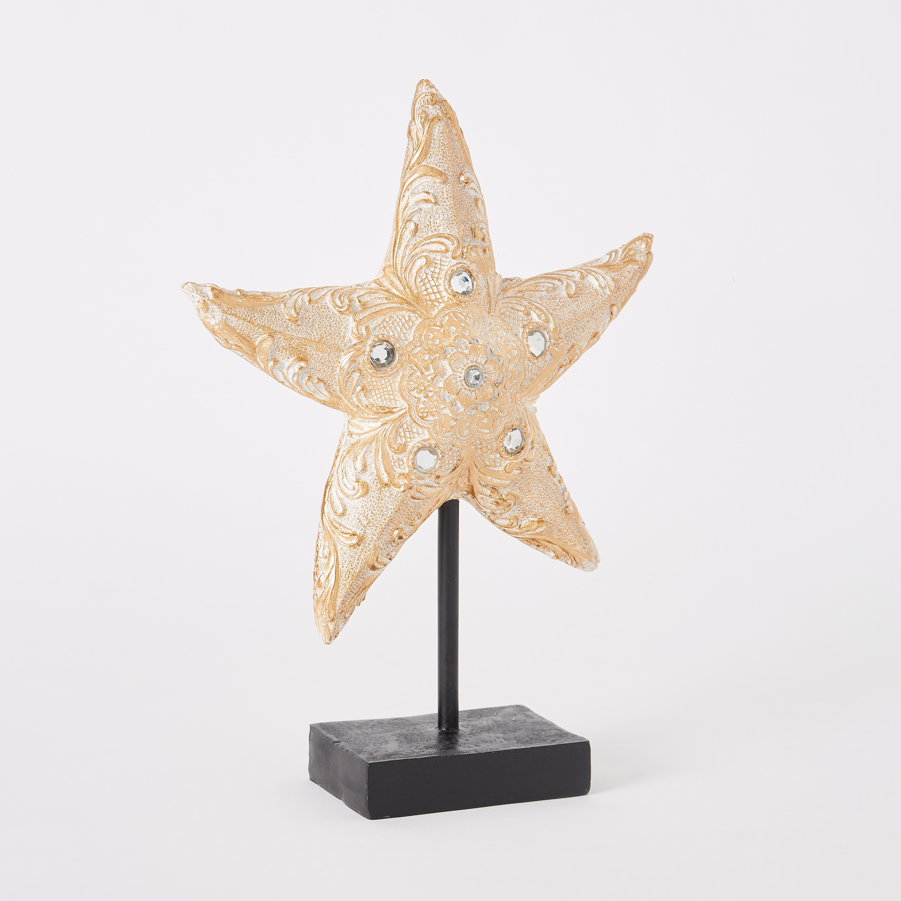 قطعة ديكور بولي ريزين بشكل نجمة البحر - 21x6.8x28 سم-hbxhomeware-homedecor-figurinesandornaments-image-5