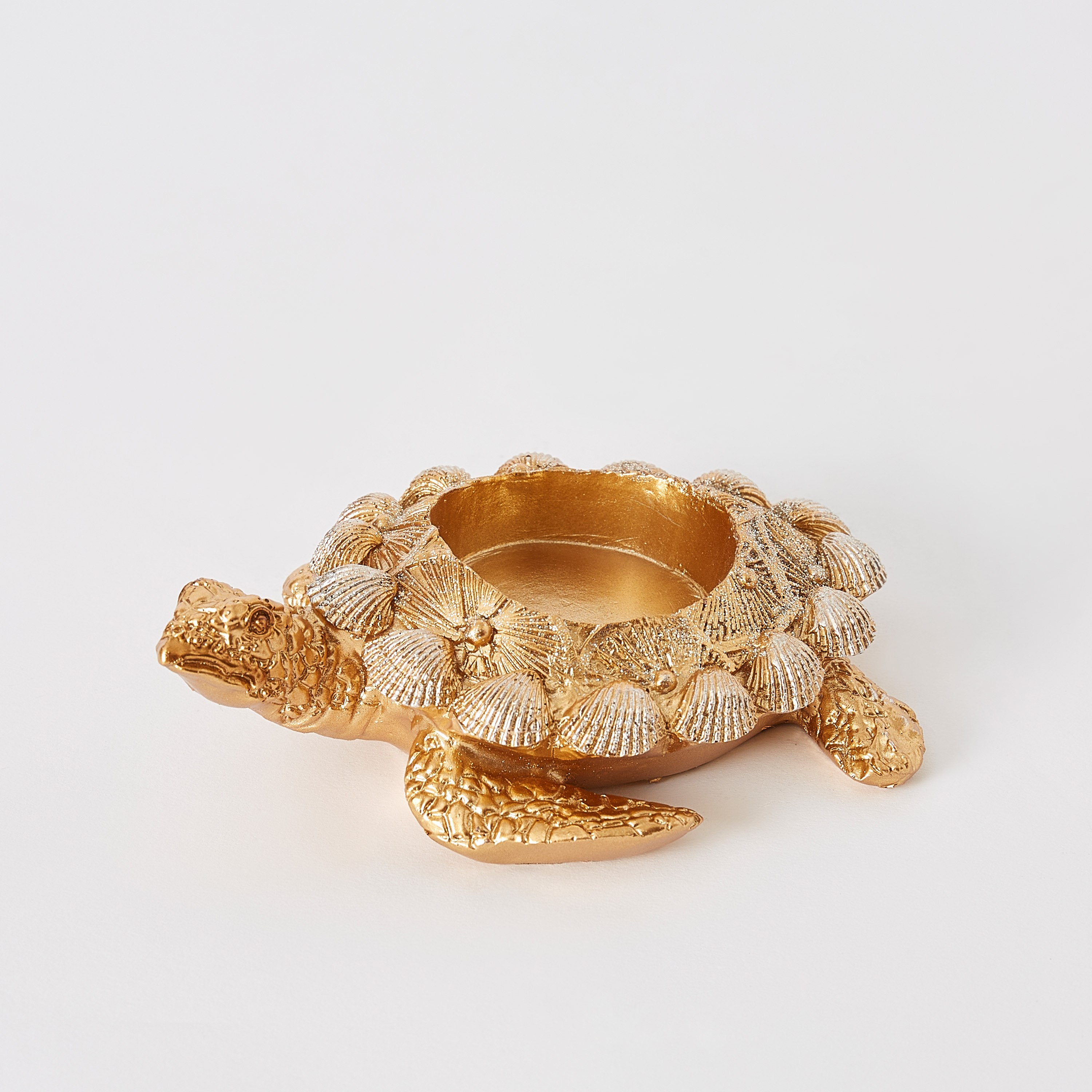 سلحفاة بولي ريزين للزينة من كورال - 12.2x9.1x4 سم-hbxhomeware-homedecor-figurinesandornaments-image-5