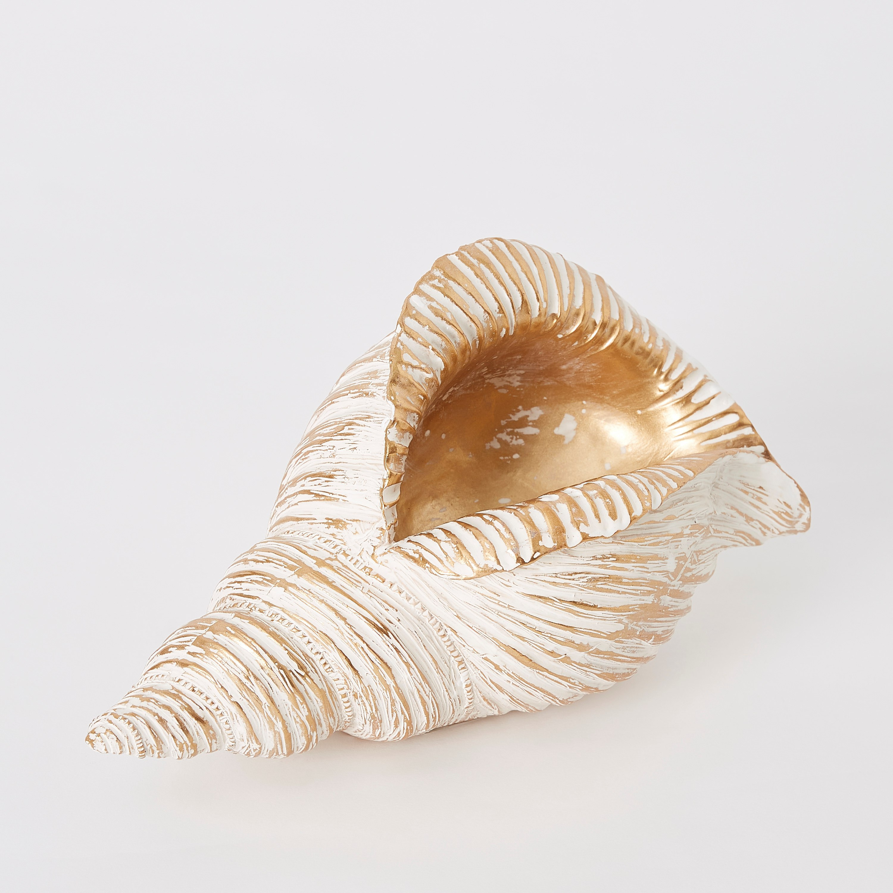 قطعة ديكور محارة بحرية بولي ريزين- 24.5x12.5x13 سم-hbxhomeware-homedecor-figurinesandornaments-image-5
