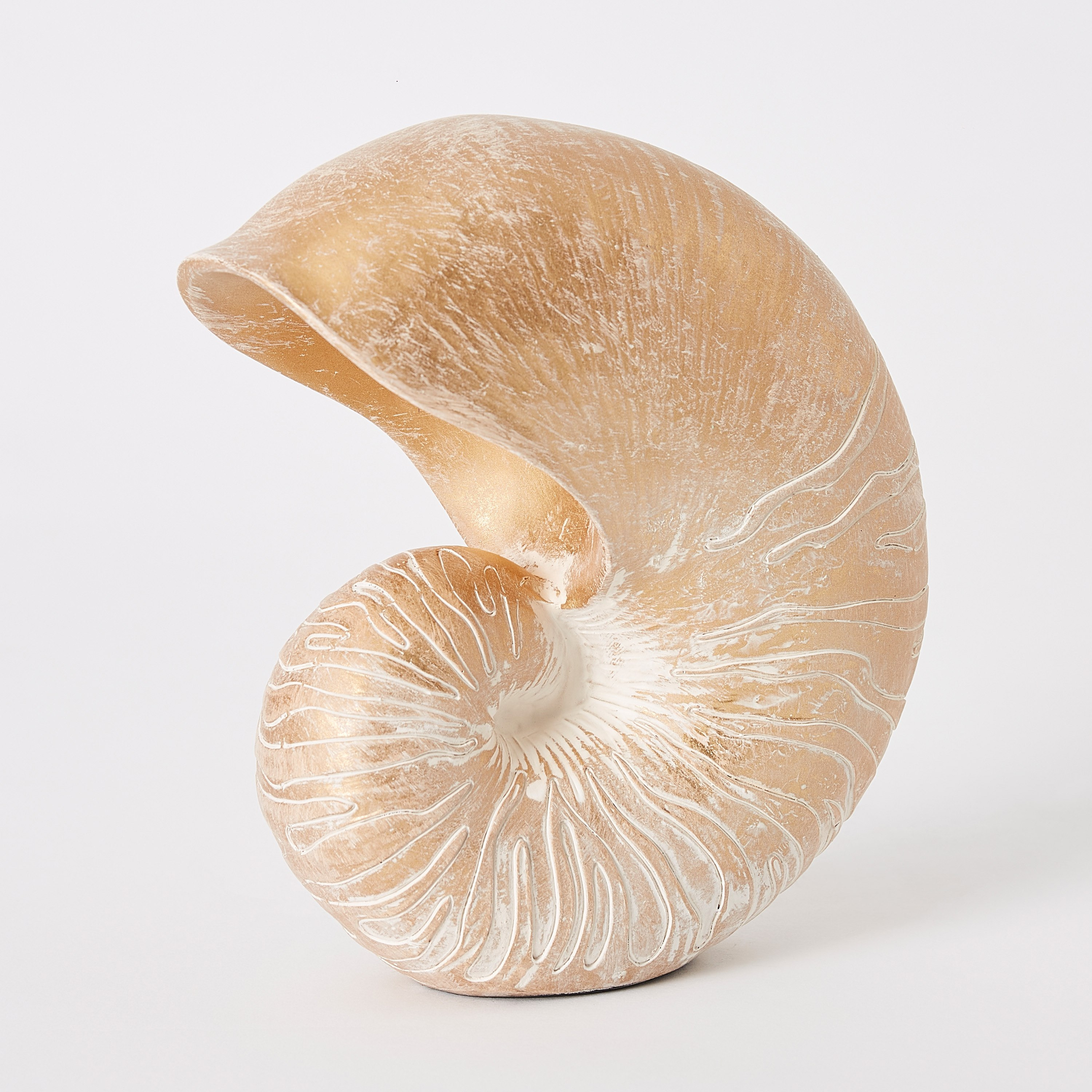 قطعة ديكور صدفة بحر بولي ريزين - 14.5x7x16 سم-hbxhomeware-homedecor-figurinesandornaments-image-5