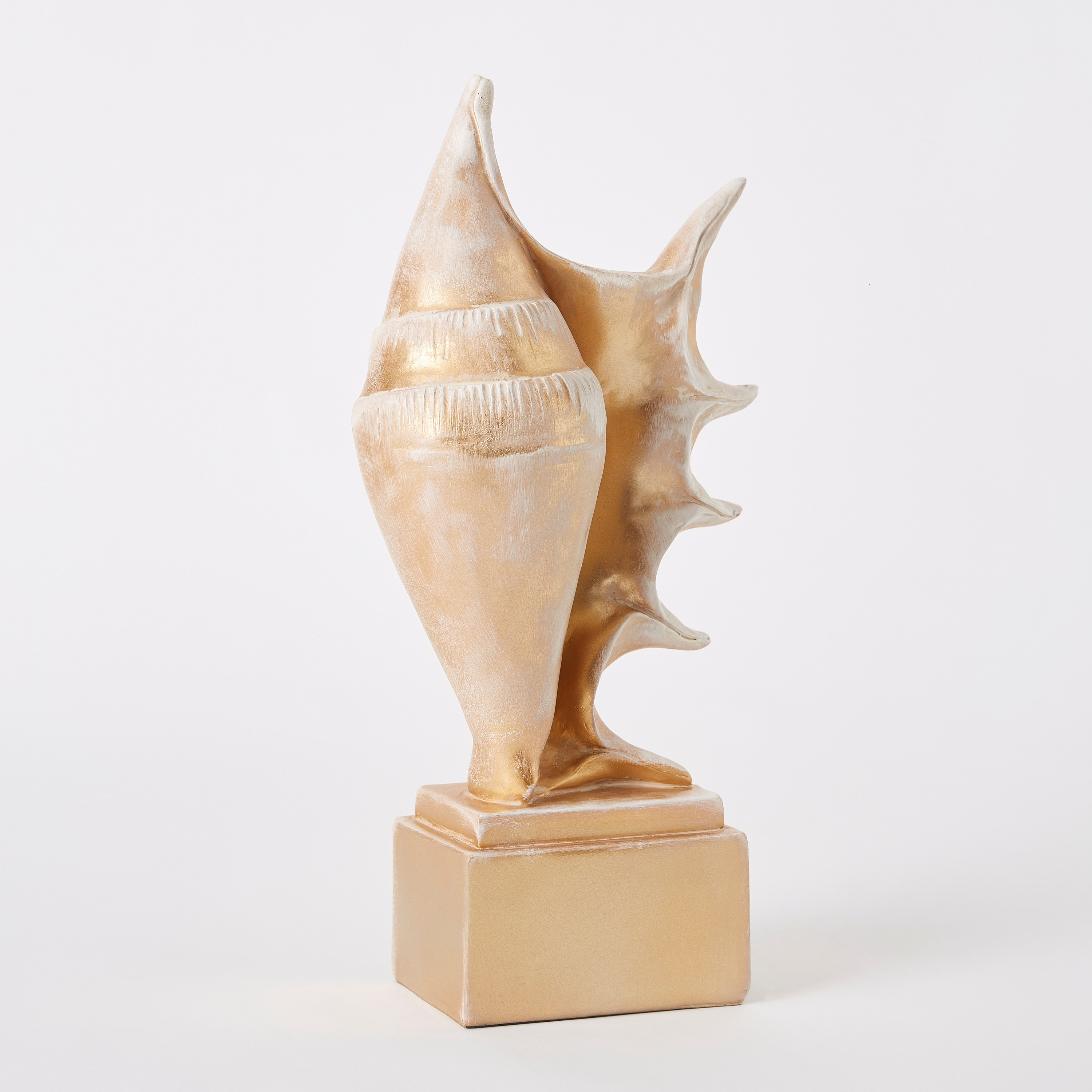 قطعة ديكور محارة بحرية بولي ريزين - 15x8x31.5 سم-hbxhomeware-homedecor-figurinesandornaments-image-5
