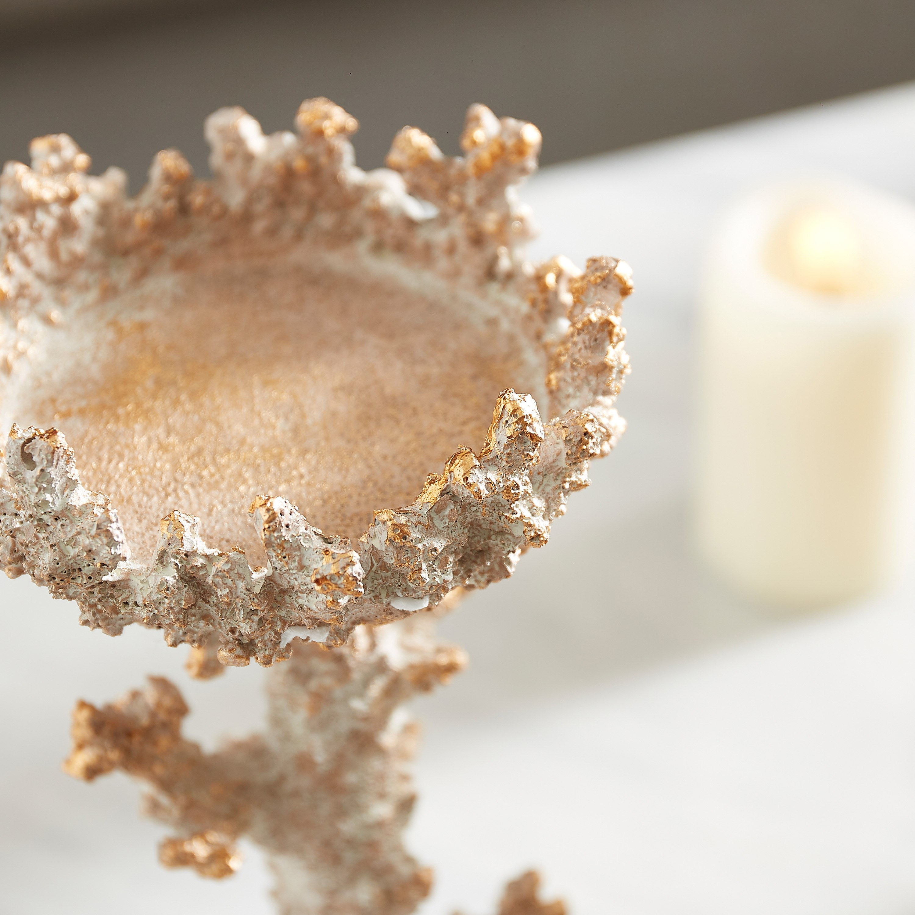 قطعة ديكور بتصميم شعب مرجانية بولي ريزين - 14x13x28.2 سم-hbxhomeware-homedecor-figurinesandornaments-image-3