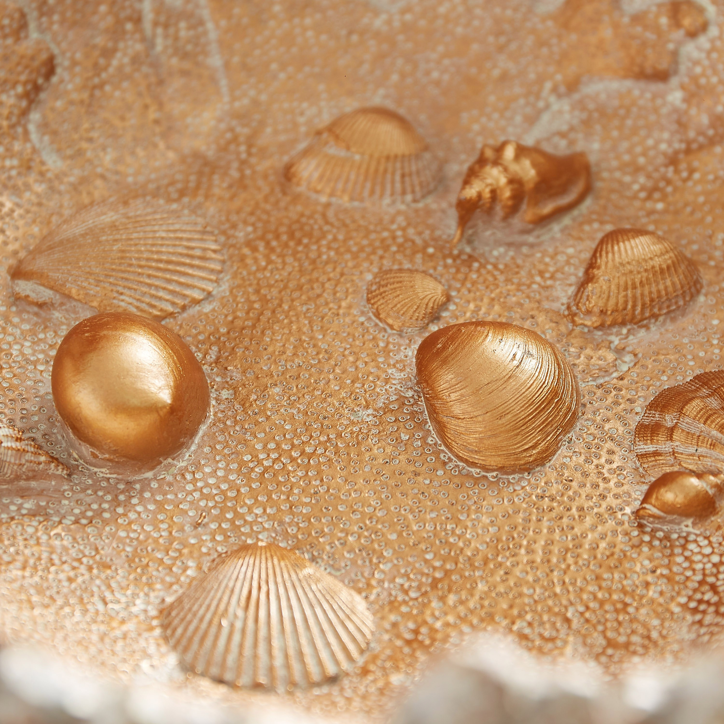 Coral Polyresin Big Sea Reef Platter - 37.5x37x14 cm-hbxhomeware-hbxdecorandfurnishings-image-3