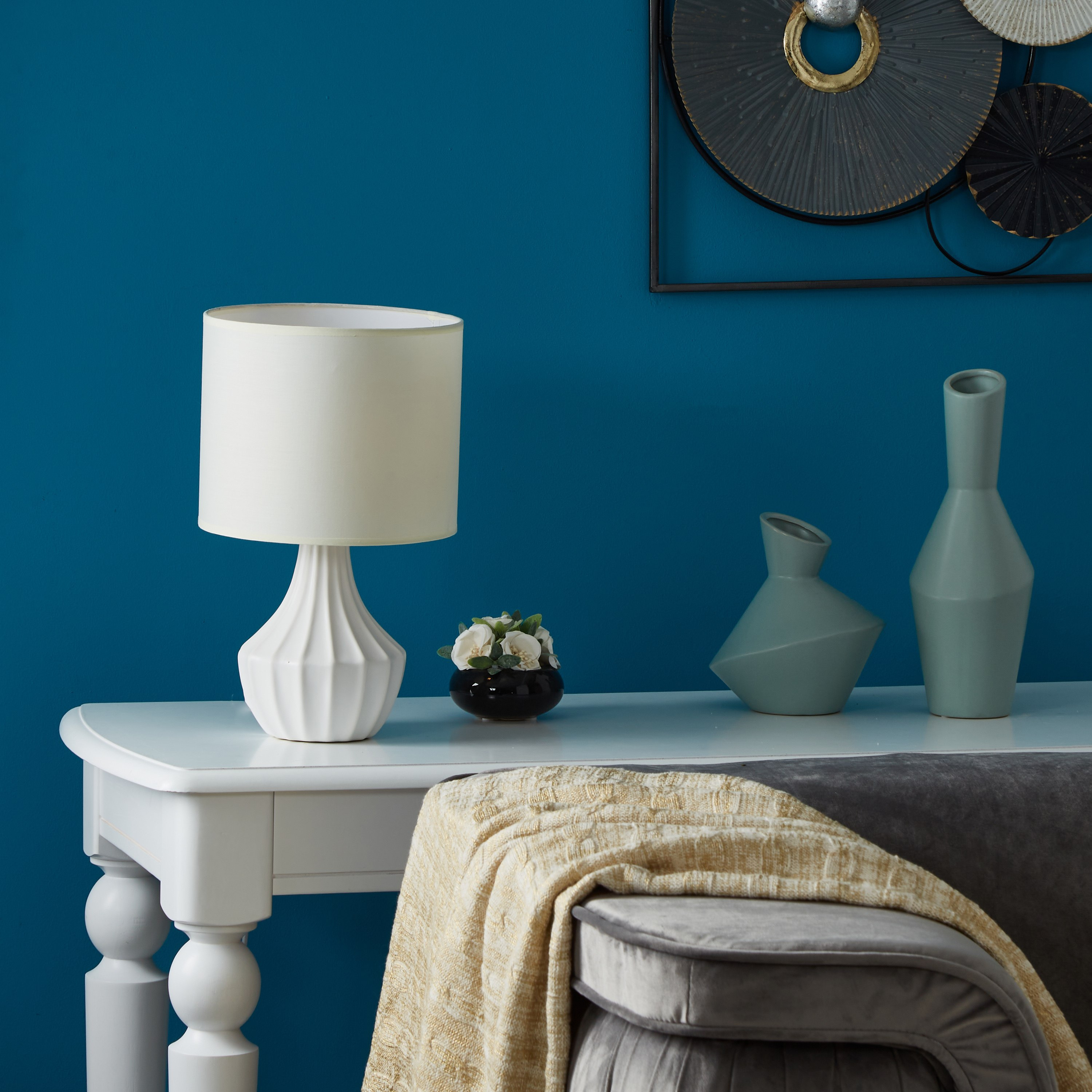 مصباح طاولة سيراميك مضلع ذاتيًا من سكايلر - 35 سم-hbxlivingroom-lighting-tablelamps-image-4