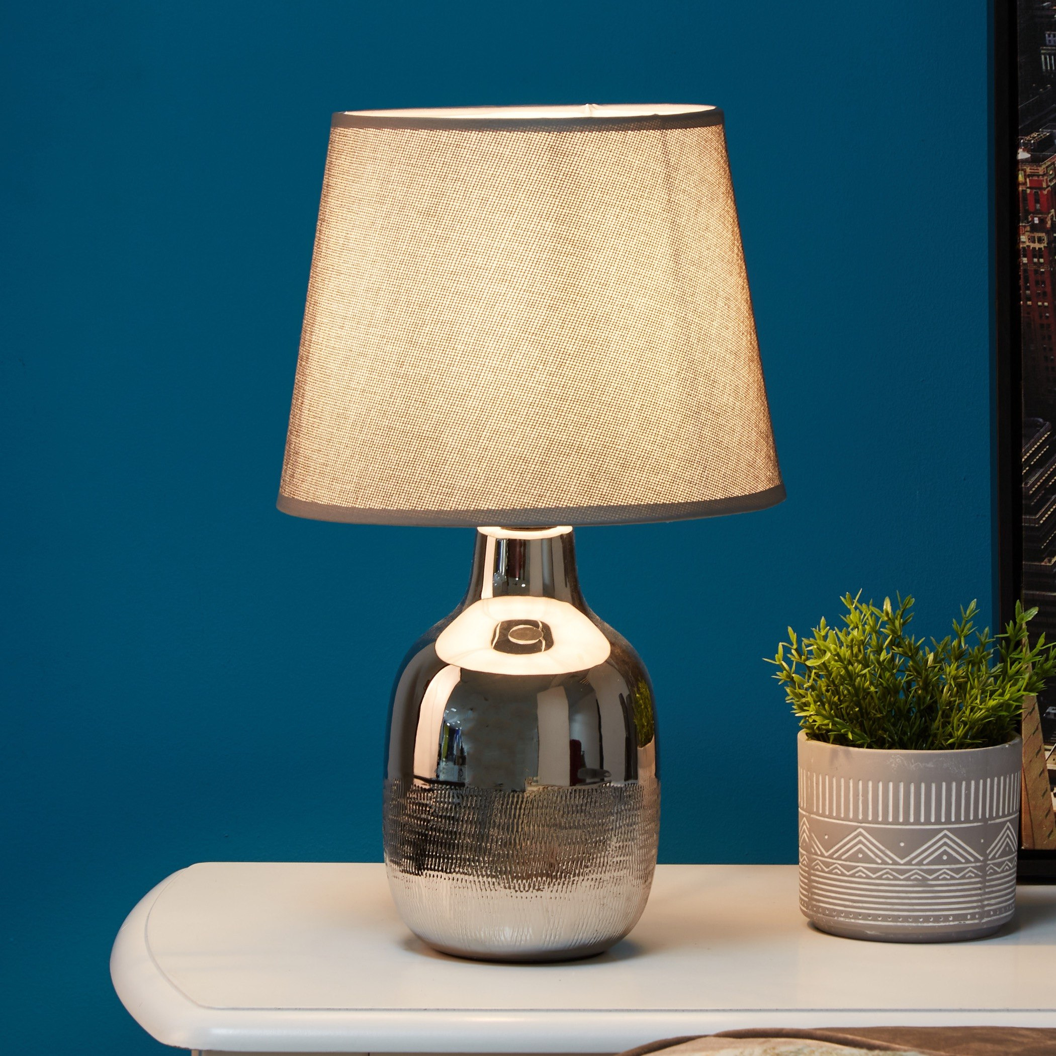 مصباح طاولة سيراميك بملمس ورق الصنفرة من سكايلر - 42 سم-hbxlivingroom-lighting-tablelamps-image-2