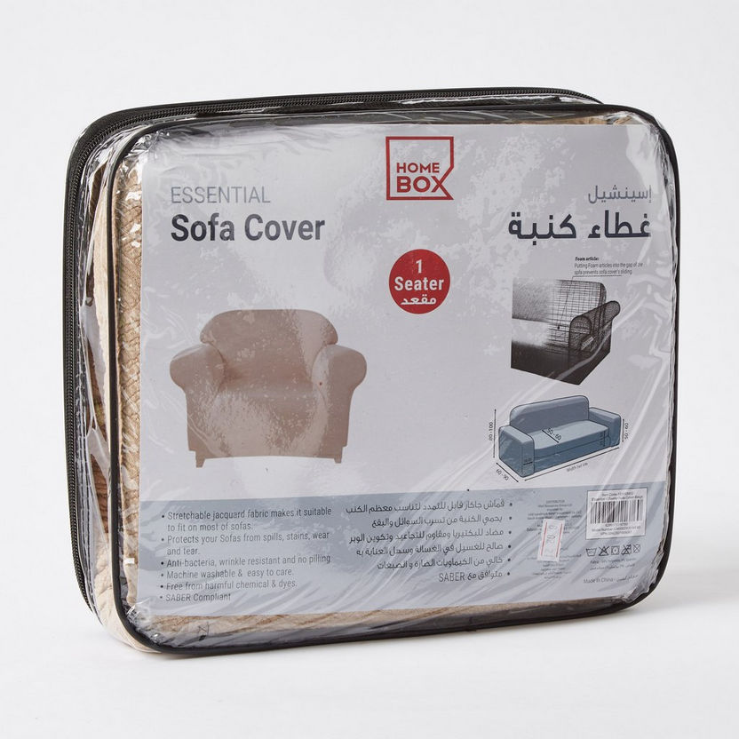 Essential 1-Seater Sofa Cover-Sofa Covers-image-5