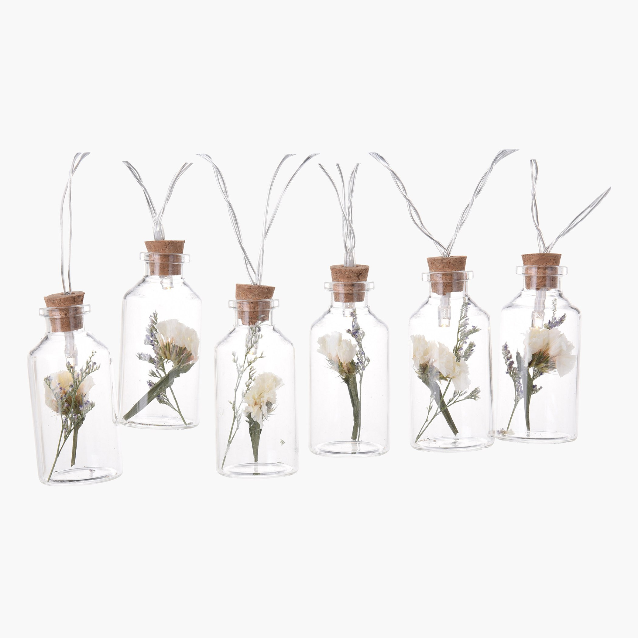 سلسلة من القوارير الزجاجية المزخرفة بـ 6 إل إي دي من أموري - 12 سم-hbxhomeware-lighting-decorativesandstringlights-image-1