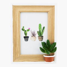 Amore Photo Frame with Flower Pot