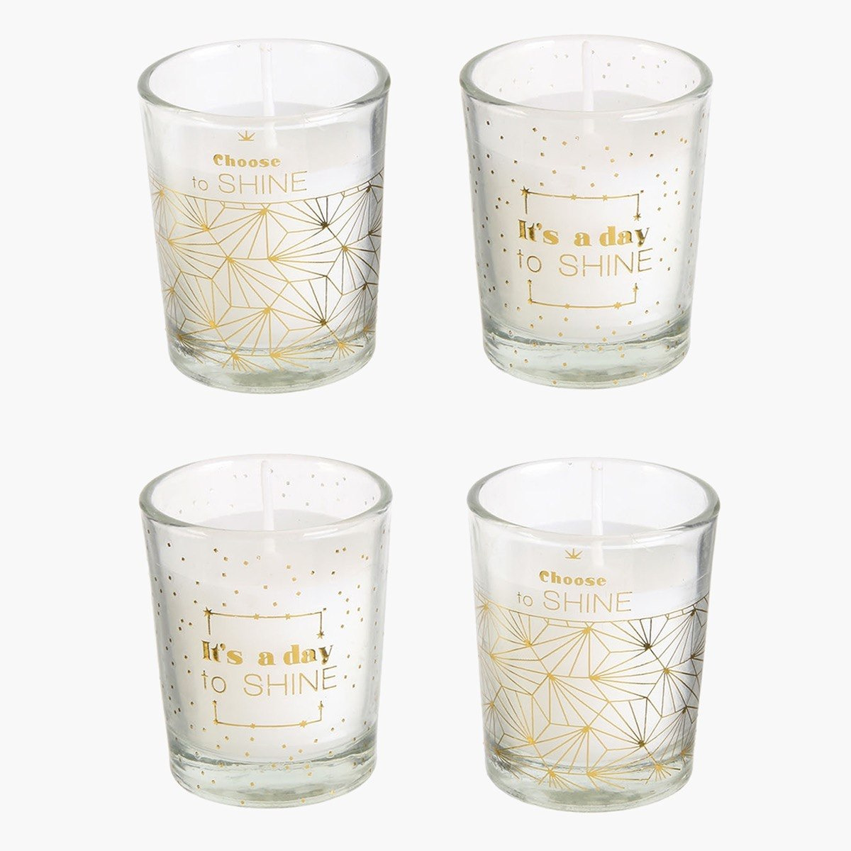 جرة شمع زجاجية شاين لايك أستار من أمور - مجموعة من 4 قطع-hbxhomeware-hbxdecorandfurnishings-image-1