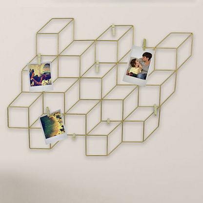 Amore Wire Montage Photo Frame with 8 Clips - 54x40 cms