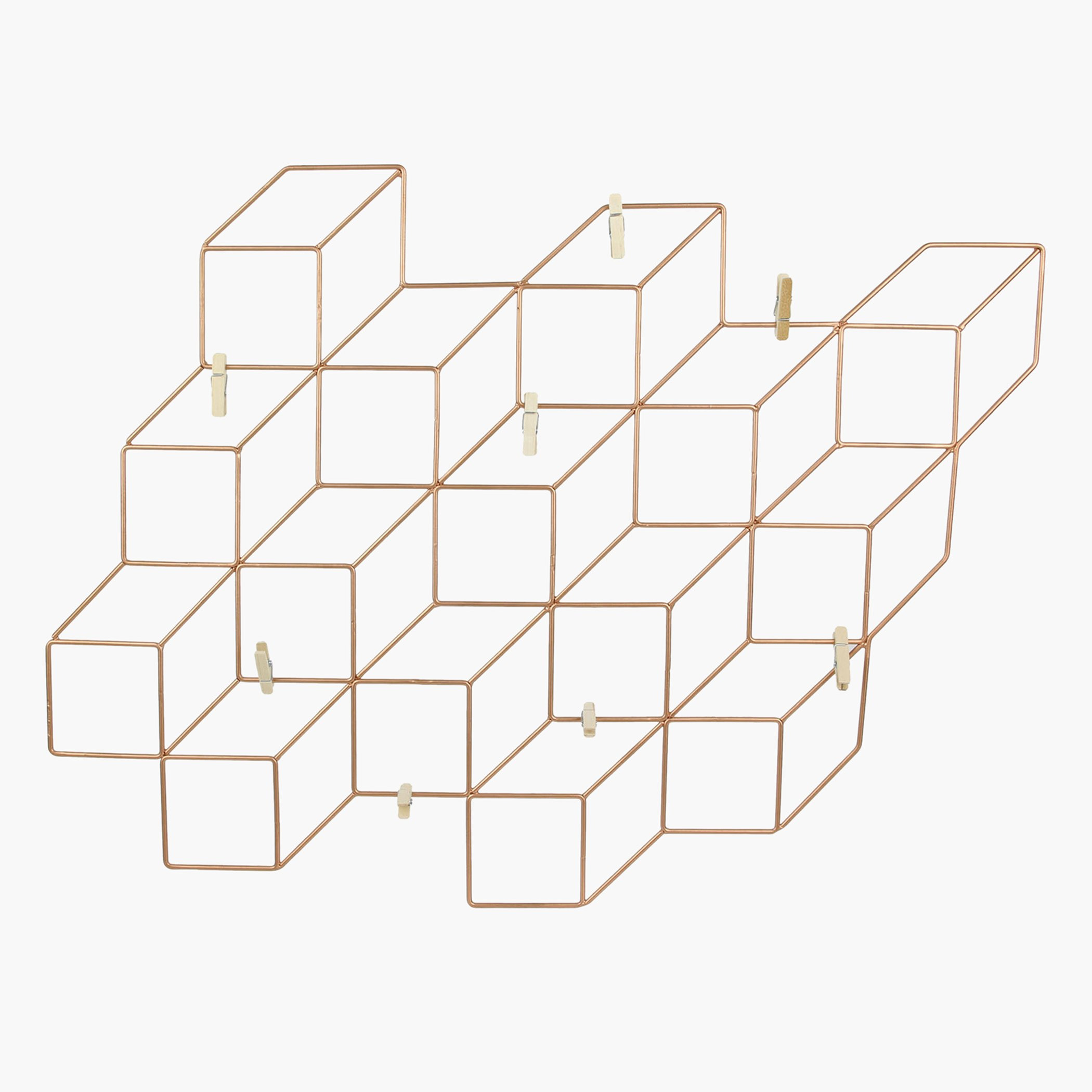 برواز صور سلكي مونتاج بـ8 مشابك من آموري - 54x40 سم-hbxbedroom-decorandaccessories-photoframes-image-2