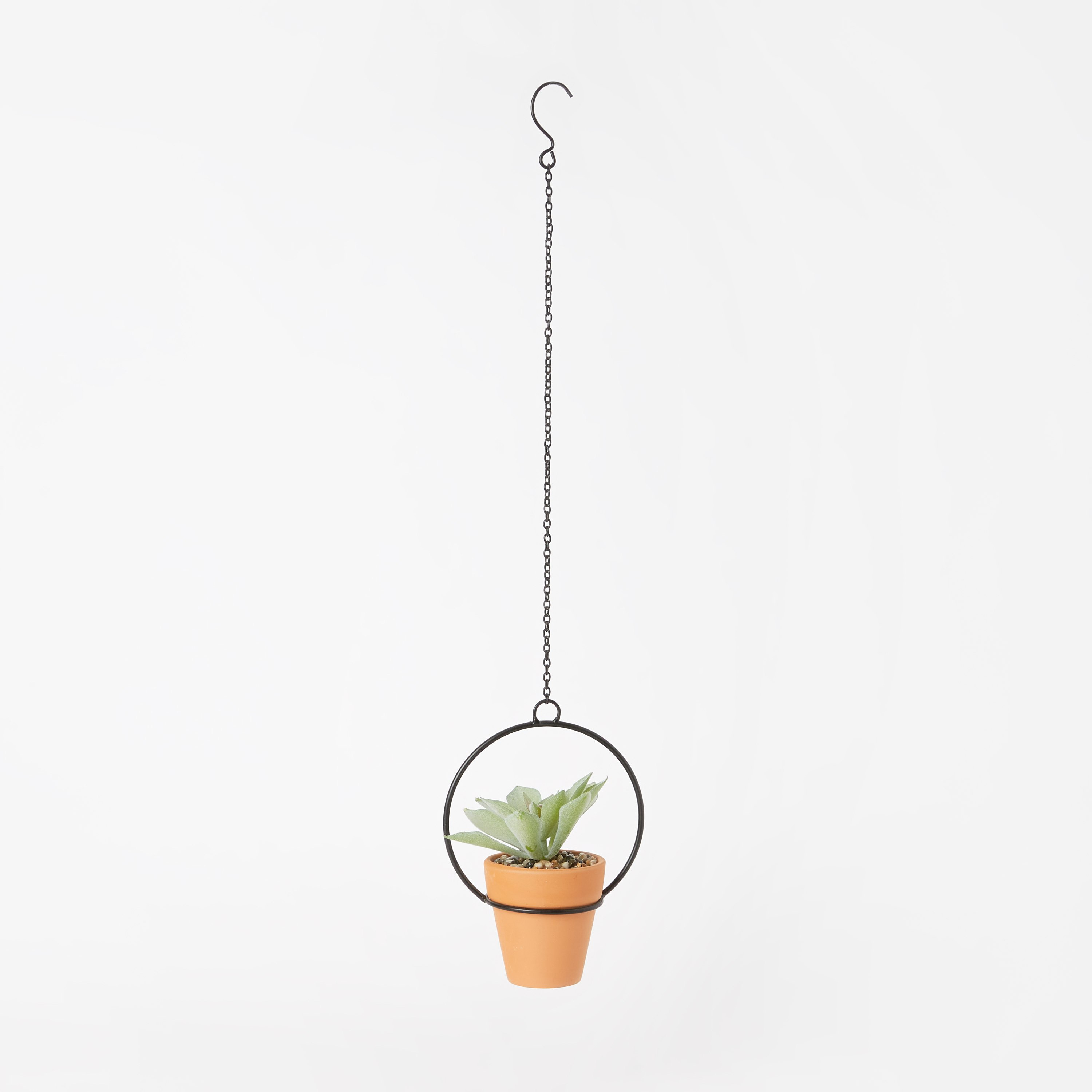 نبات اصطناعي بمعلّق معدني-hbxdecorandfurnishings-homeaccessories-artificialflowersandplants-image-5