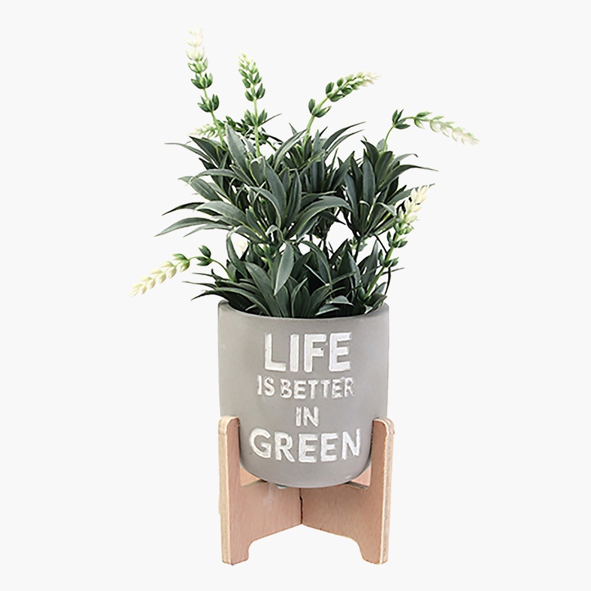 نبات إصطناعي في إصيص بشعار إن لايف - 37 سم-hbxdecorandfurnishings-homeaccessories-artificialflowersandplants-image-1