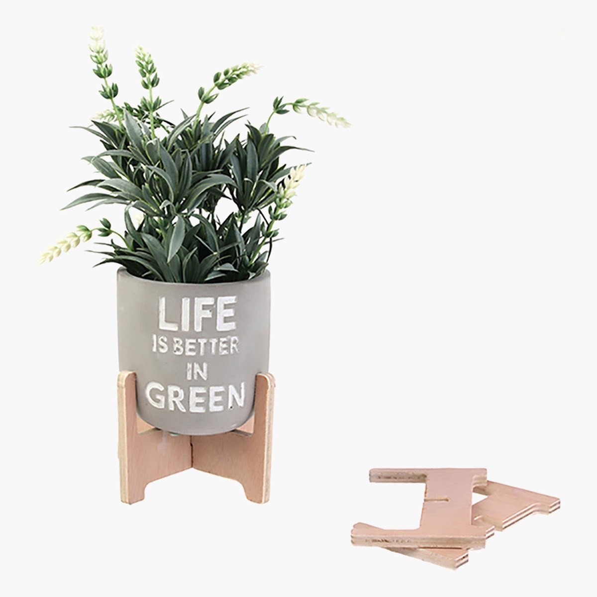 نبات إصطناعي في إصيص بشعار إن لايف - 37 سم-hbxdecorandfurnishings-homeaccessories-artificialflowersandplants-image-2