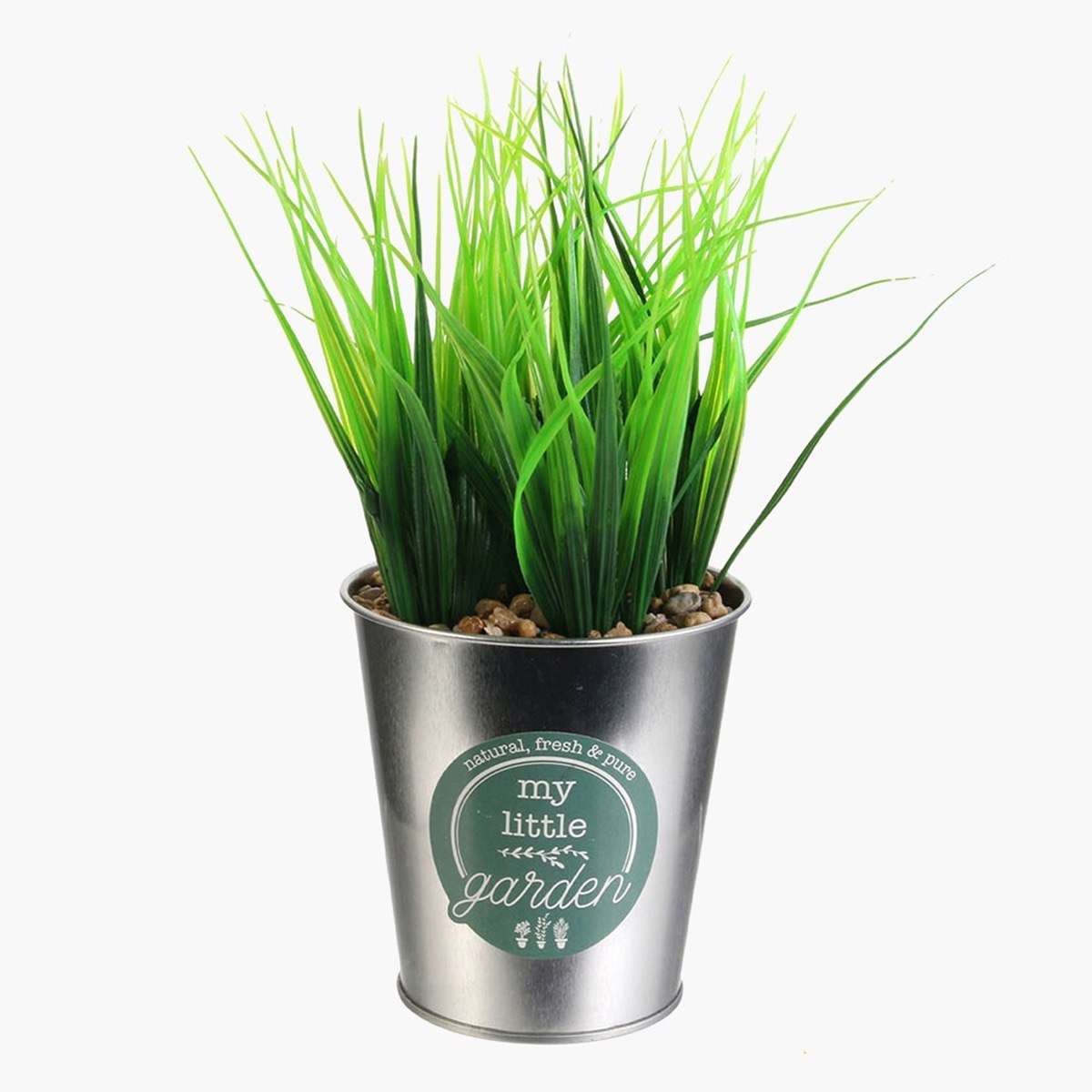 نبات اصطناعي في إصيص معدني ماي ليتل ماركت-hbxdecorandfurnishings-homeaccessories-artificialflowersandplants-image-1