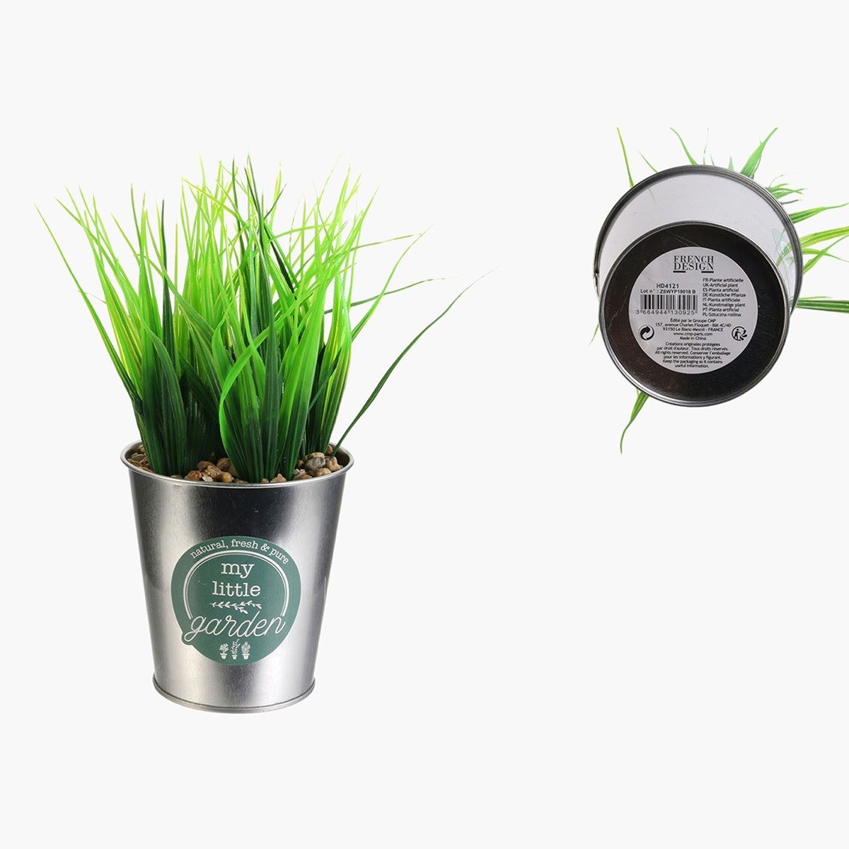 نبات اصطناعي في إصيص معدني ماي ليتل ماركت-hbxdecorandfurnishings-homeaccessories-artificialflowersandplants-image-2