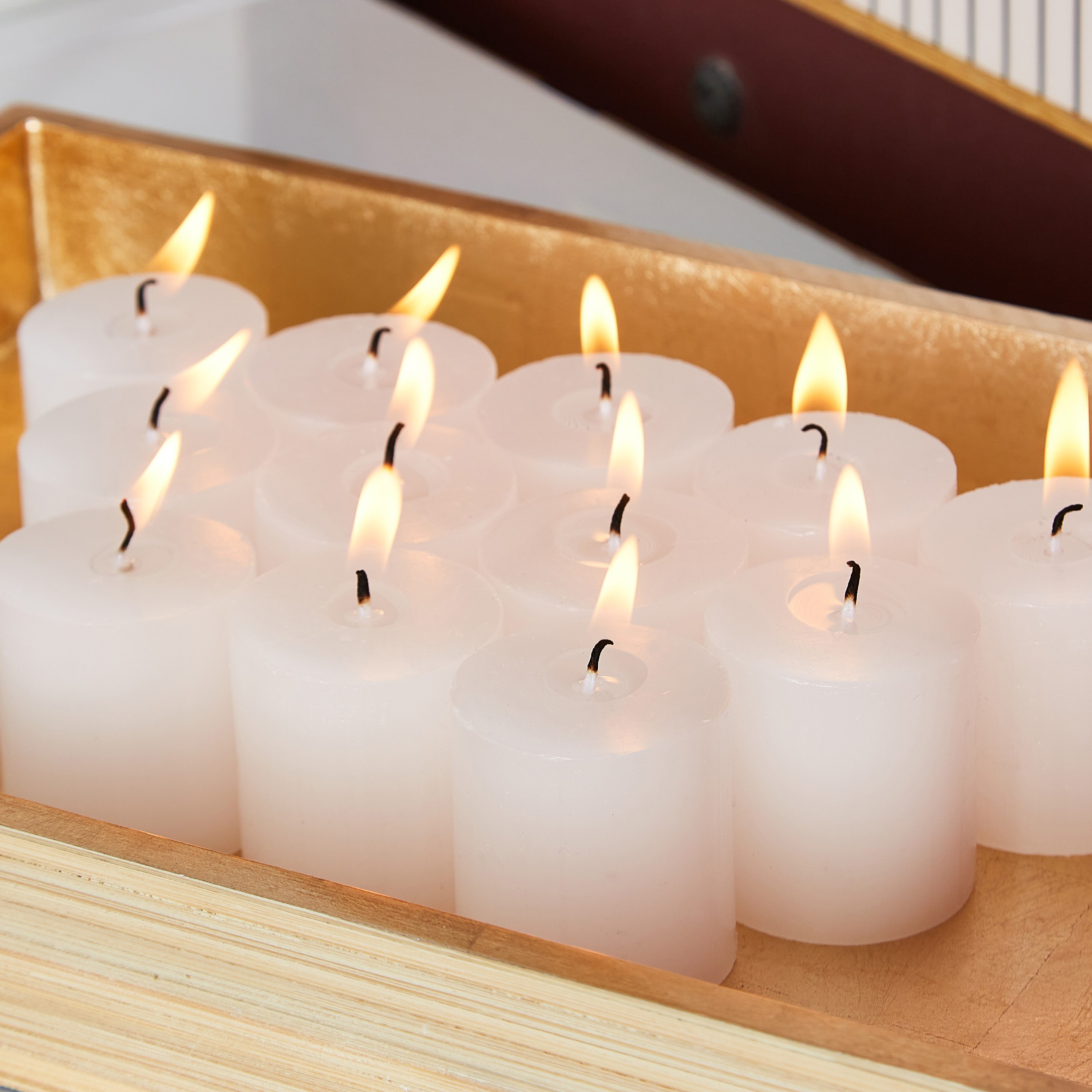 Luna 12-Piece Unscented Votive Candles Set - 4x4 cm-hbxhomeware-hbxdecorandfurnishings-image-3