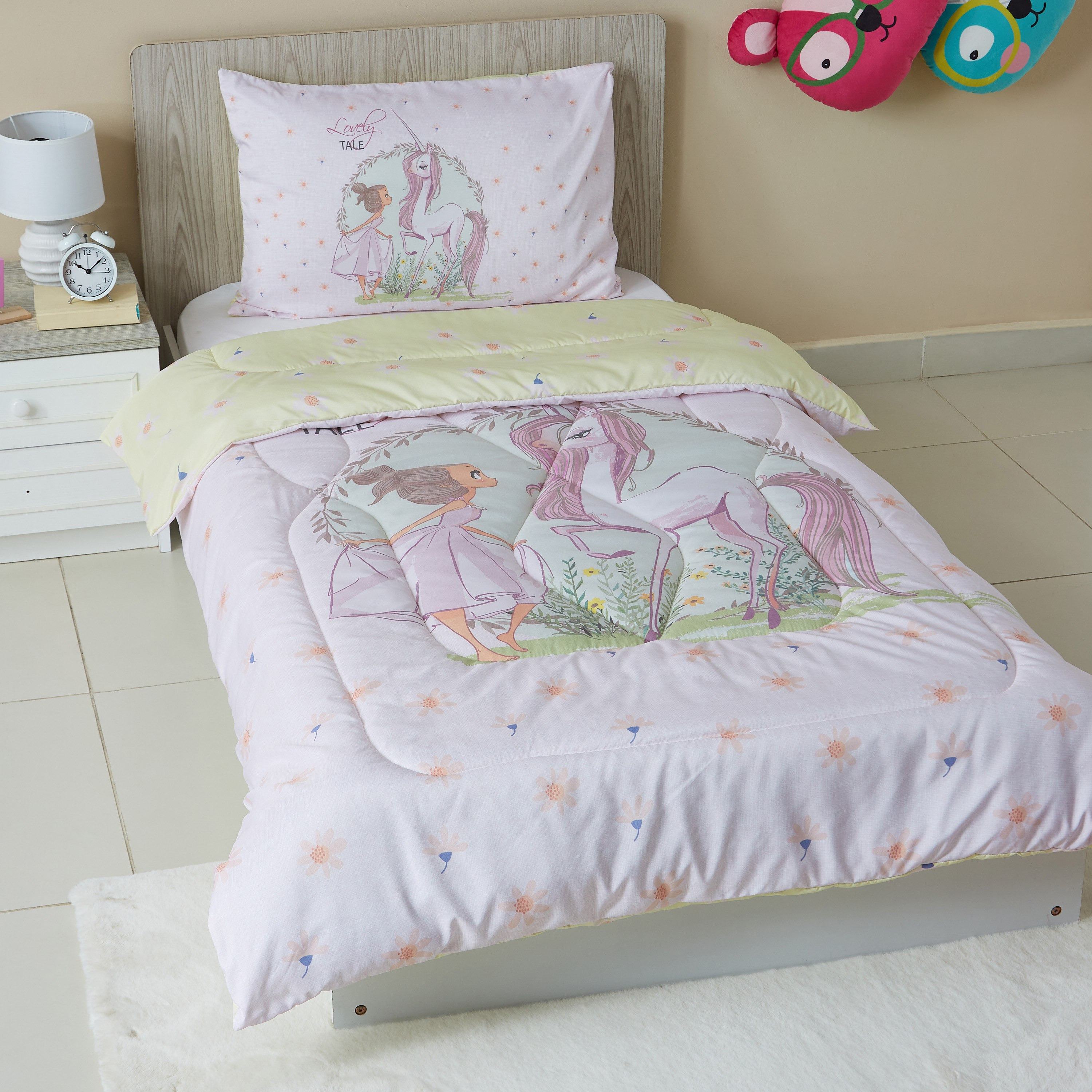 طقم لحاف قطعتين بطبعات رقميّة لوفلي تايل من موديش- 130x220 سم-hbxhomeware-hbxkidsandyouth-image-2