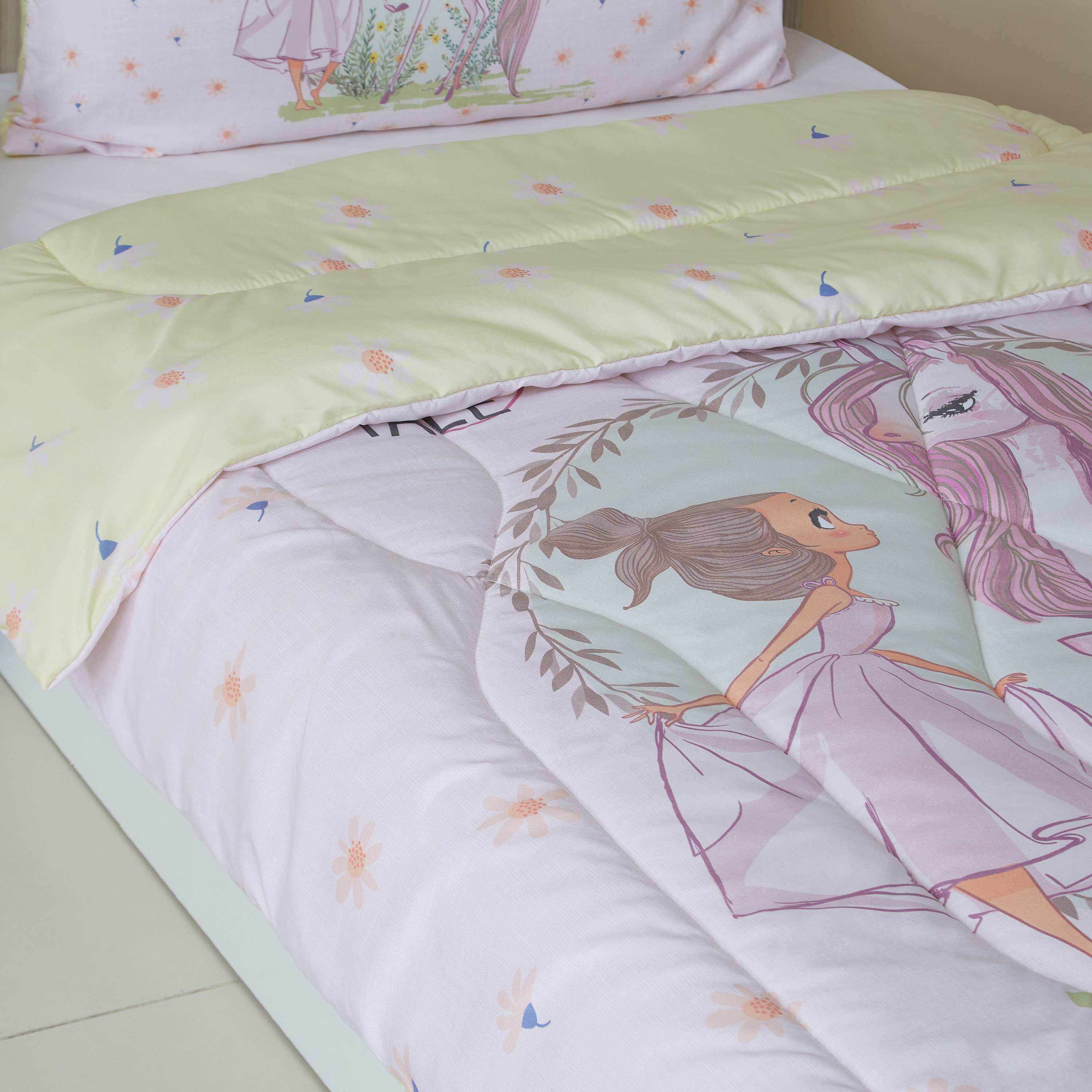 طقم لحاف قطعتين بطبعات رقميّة لوفلي تايل من موديش- 130x220 سم-hbxhomeware-hbxkidsandyouth-image-3