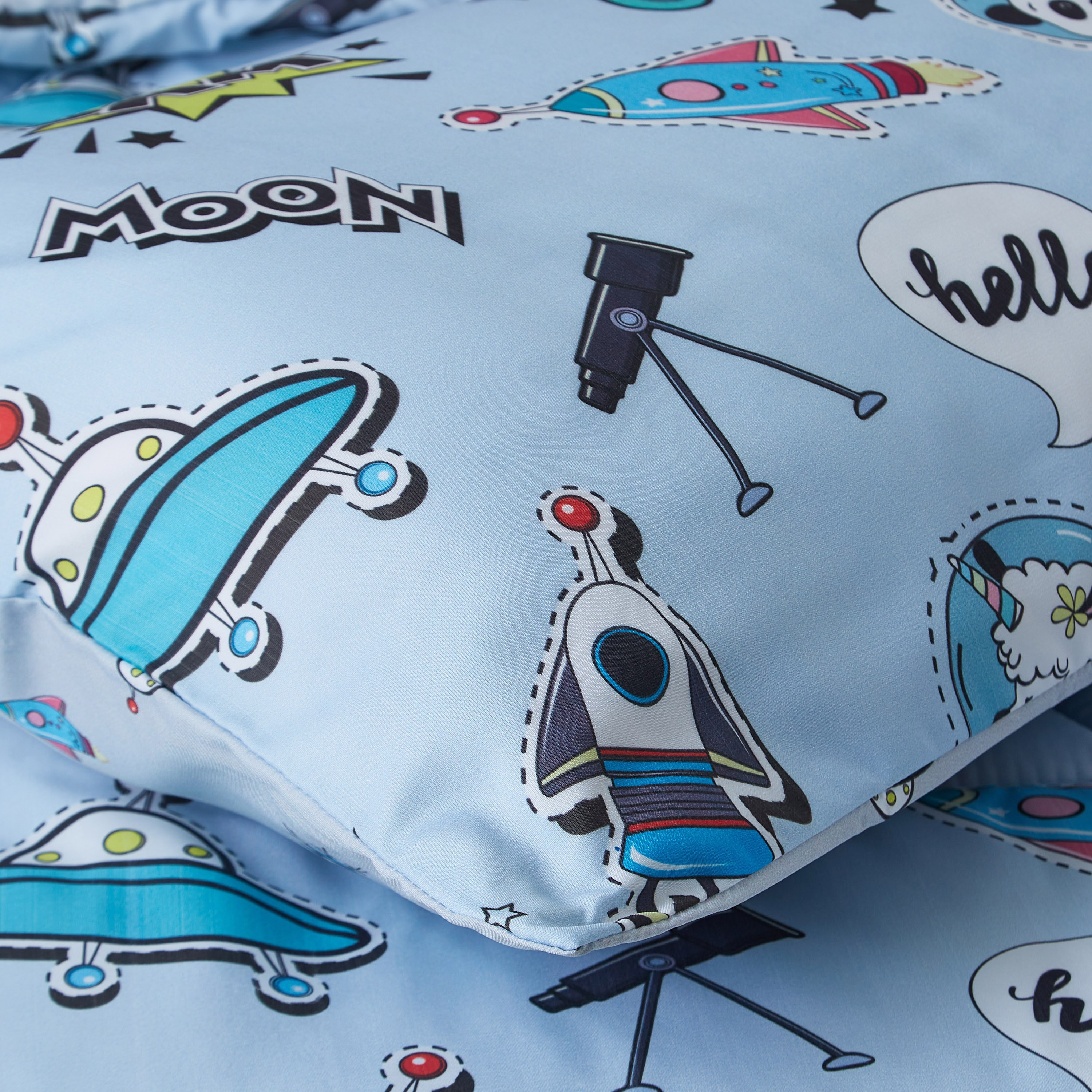 طقم لحاف بطبعات فضاء رقميّة قطعتين من موديش - 135x220 سم-hbxhomeware-hbxkidsandyouth-image-5