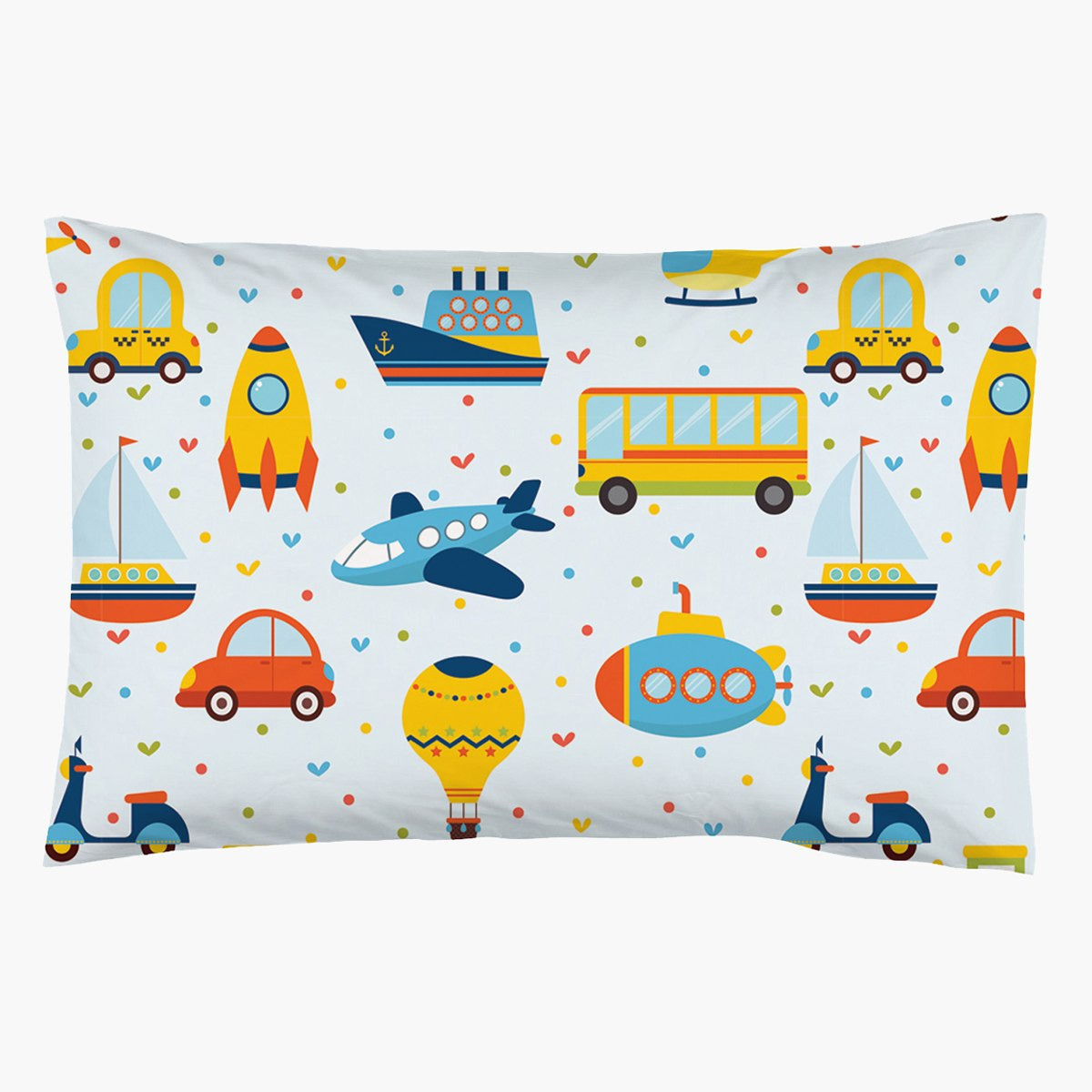 طقم لحاف بطبعات وسائل نقل رقميّة قطعتين من موديش - 135x220 سم-hbxhomeware-hbxkidsandyouth-image-4