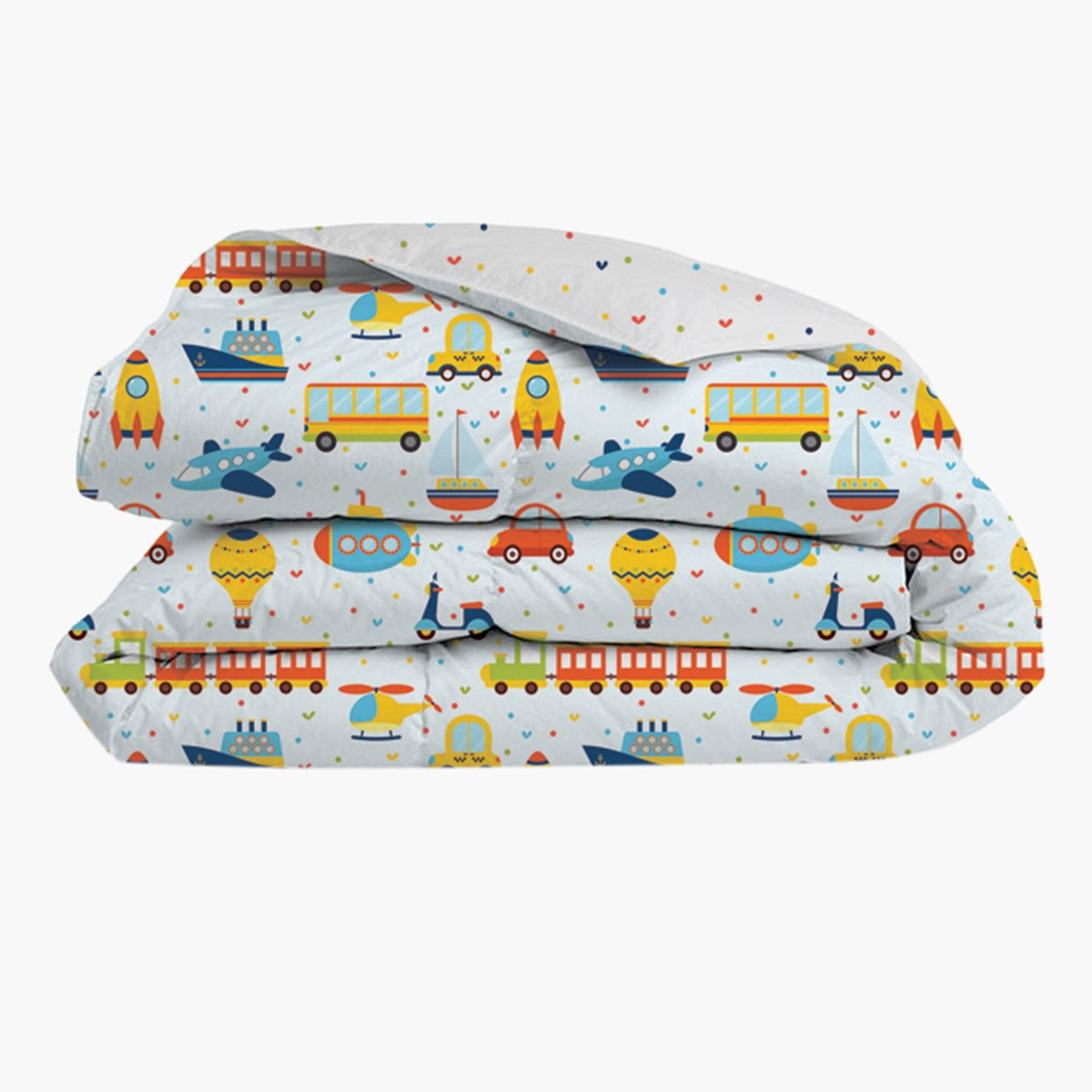 طقم لحاف بطبعات وسائل نقل رقميّة قطعتين من موديش - 135x220 سم-hbxhomeware-hbxkidsandyouth-image-5
