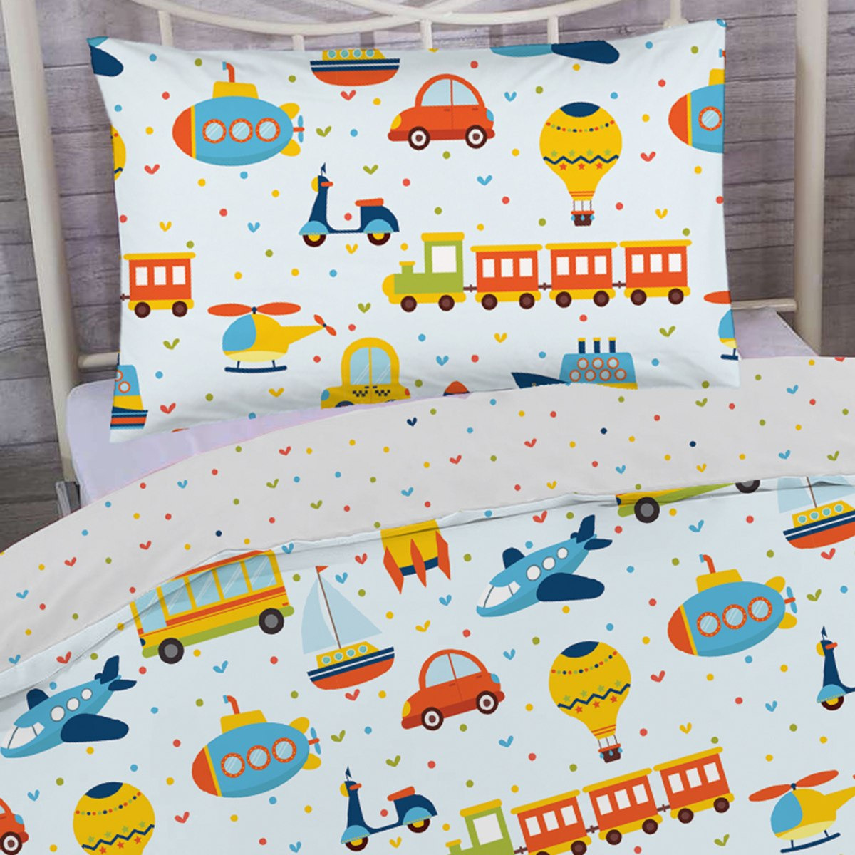 طقم لحاف بتصميم وسائل نقل قطعتين من موديش - 140x240 سم-hbxhomeware-hbxkidsandyouth-image-5