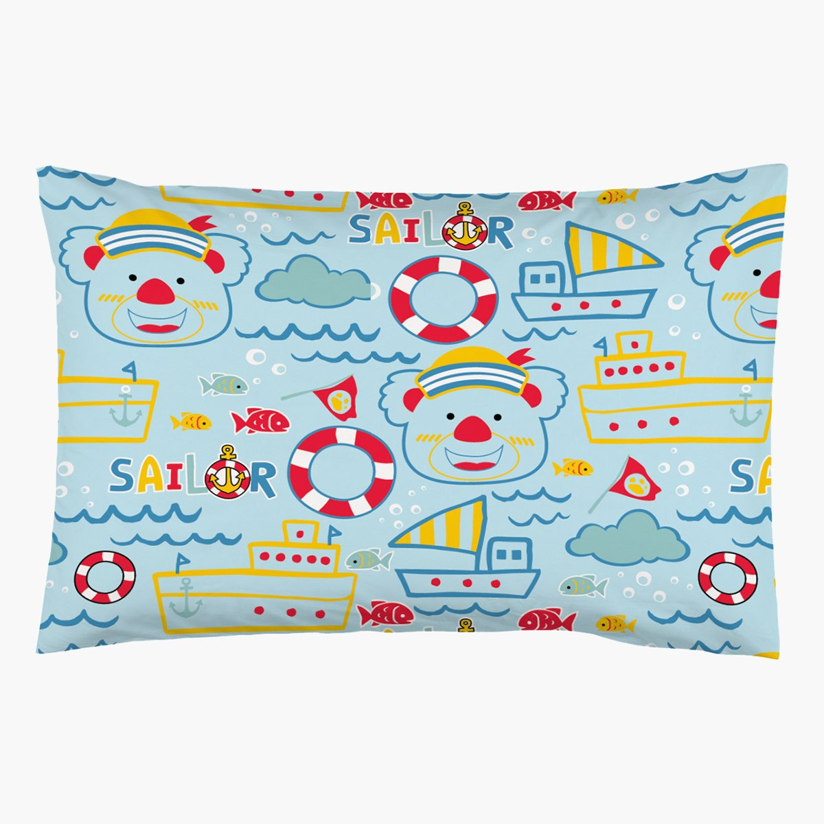 طقم لحاف للأطفال بطبعات بحرية 4 قطع - 132×104 سم-hbxhomeware-hbxkidsandyouth-image-5
