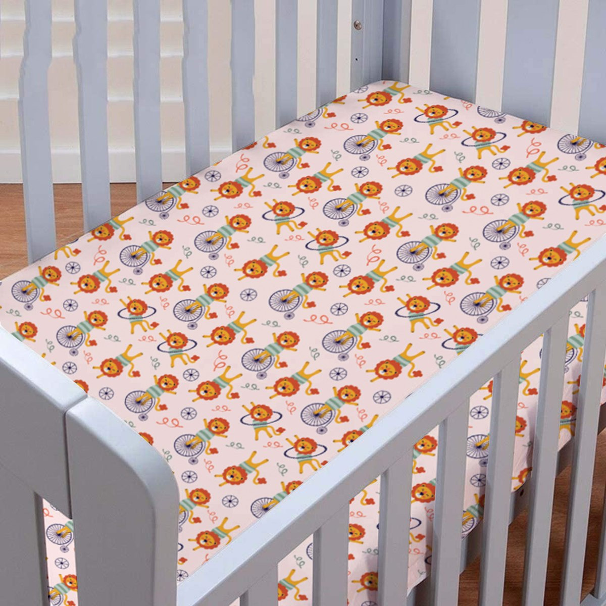 طقم لحاف للأطفال بطبعات أسد 4 قطع - 132×104 سم-hbxhomeware-hbxkidsandyouth-image-3